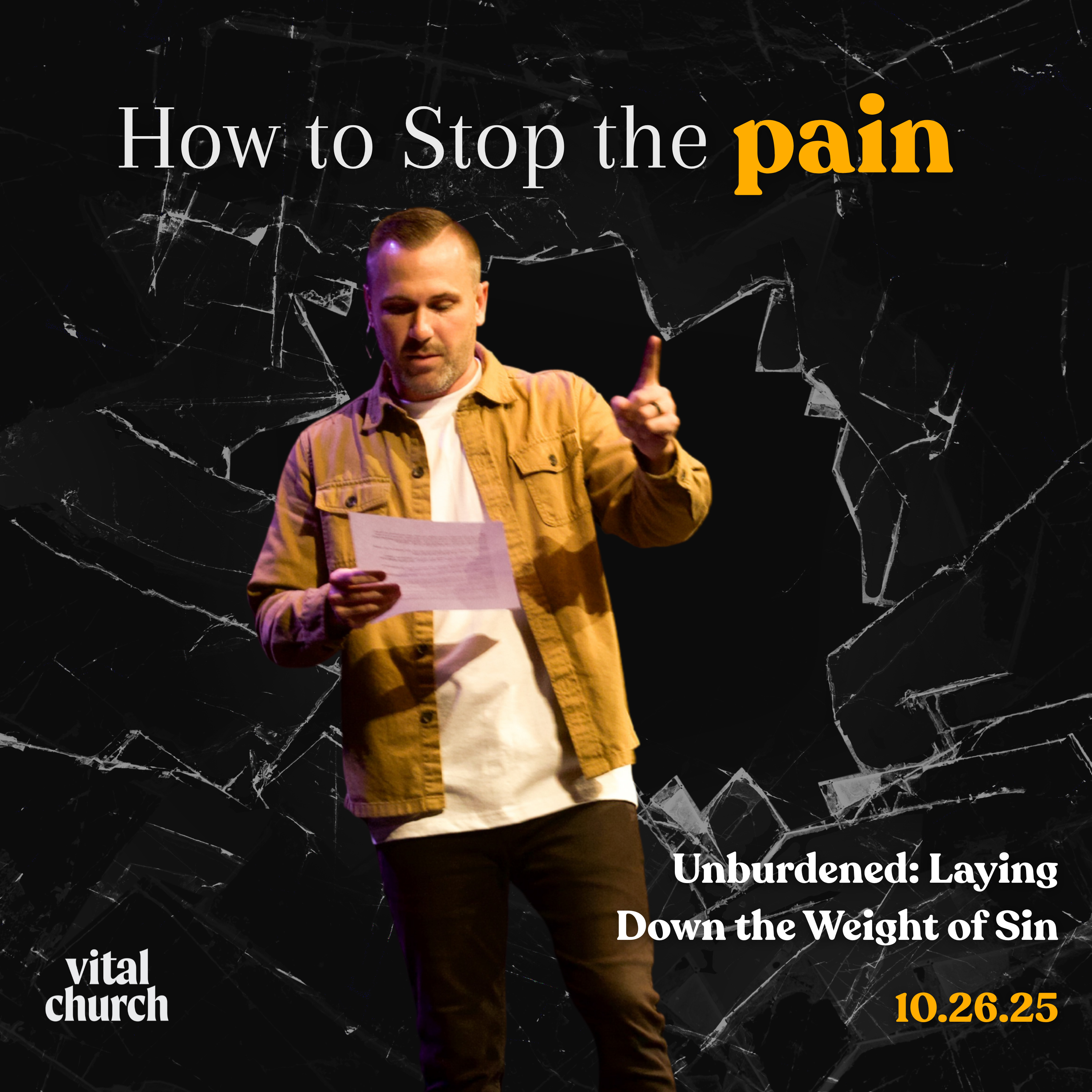 Unburdened: Laying Down The Weight Of Sin || Mike Caple || Vital Church || 10.26.25 episode artwork