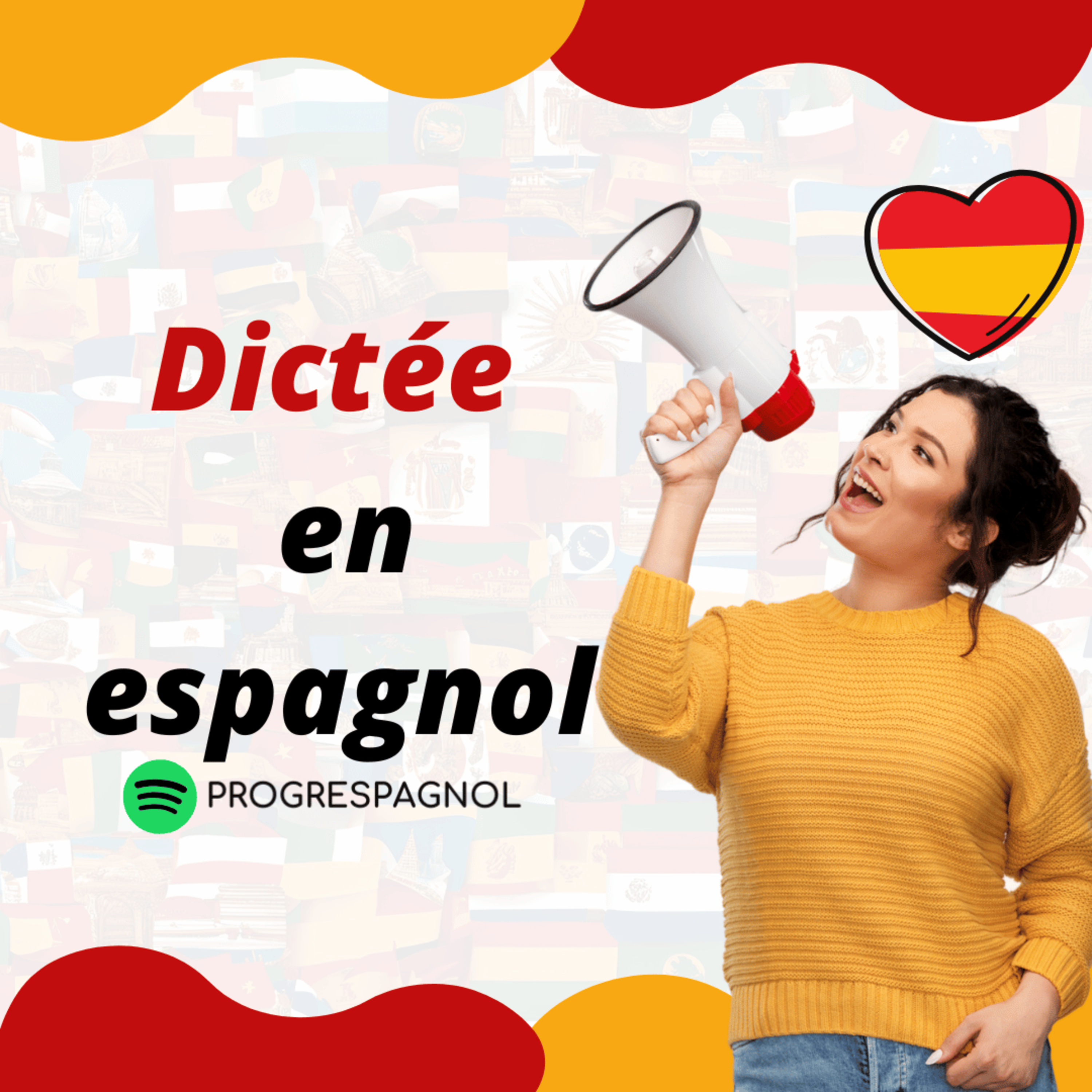 E107 Dictée en espagnol : pratique les sons U, E, AU, EU,🗣️