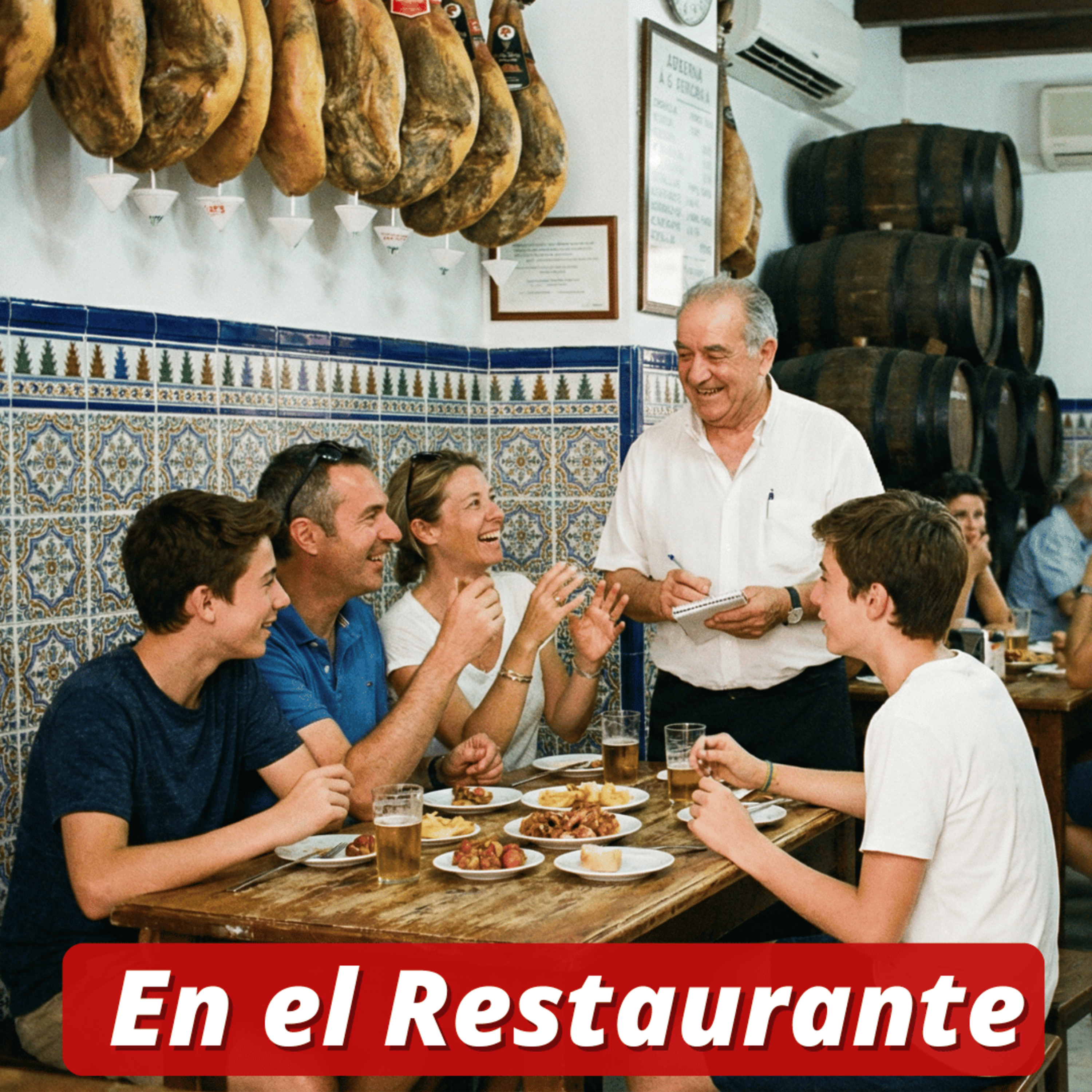 E130 Évite les galères : 5 expressions indispensables au restaurant 🍽️ + dialogue