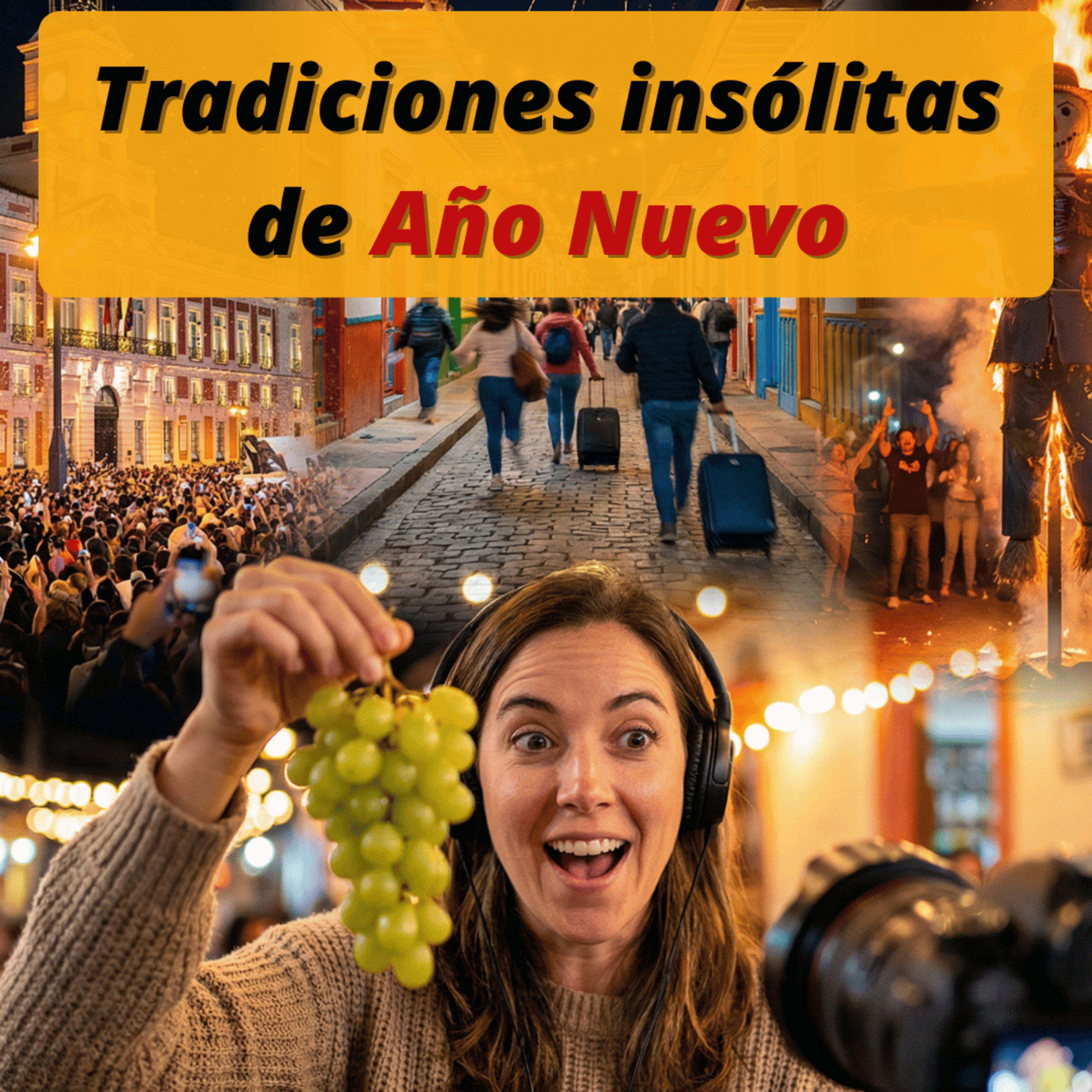 E134 On est fous 👀 Les traditions du Nouvel An les plus insolites dans le monde hispanophone 🎉