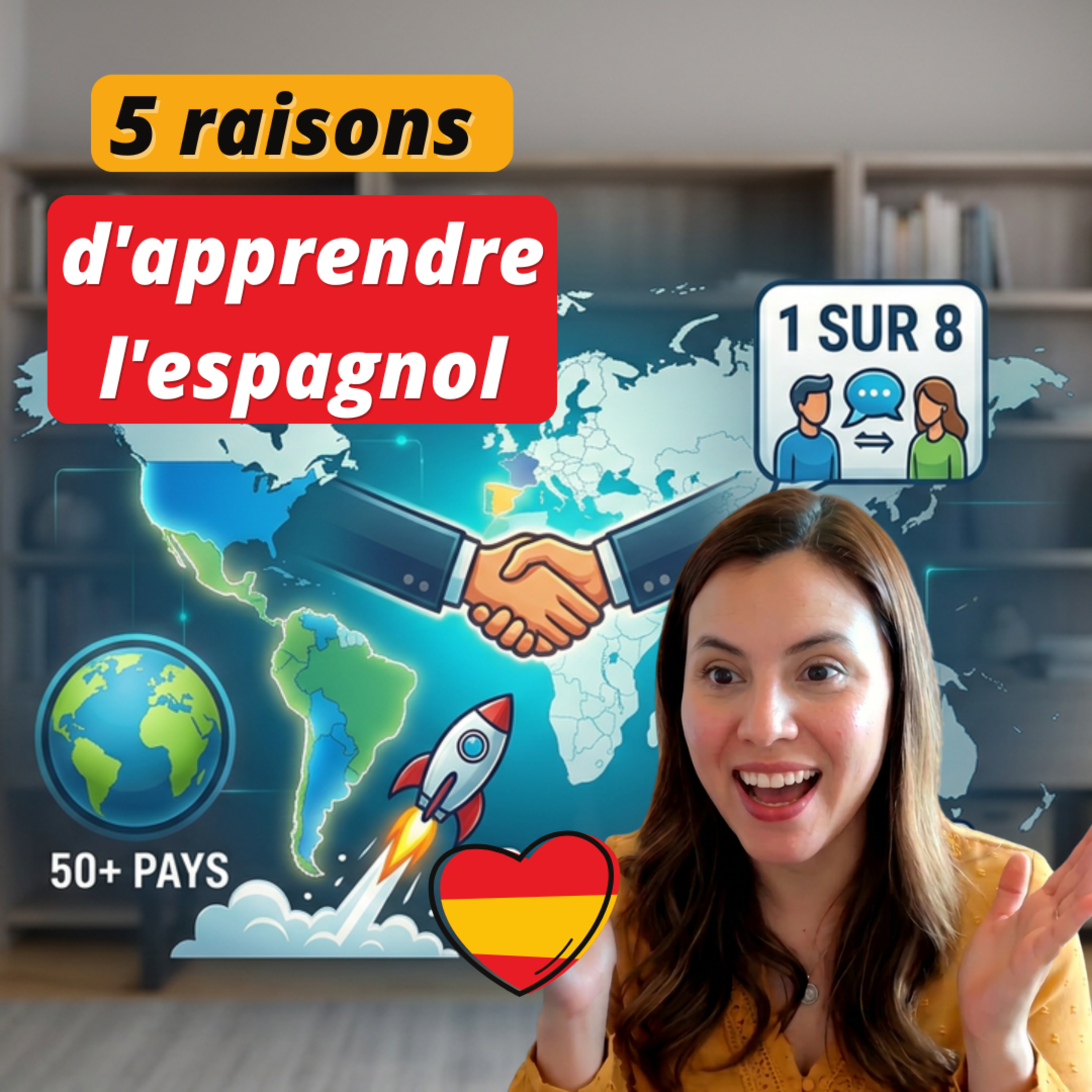 E149 Pourquoi apprendre l’espagnol en 2026 ? Une langue stratégique🎯 episode artwork
