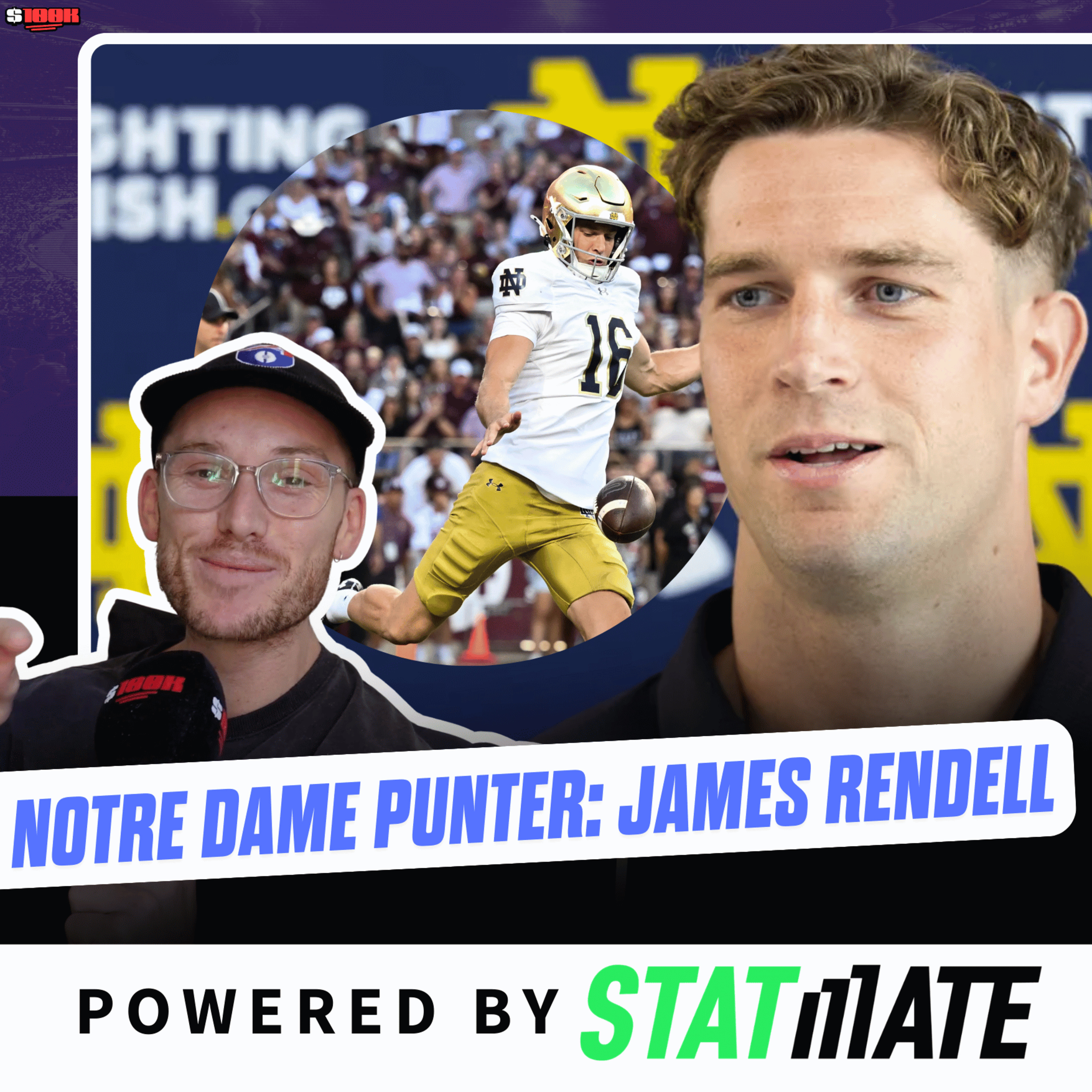 Notre Dame Punter James Rendell speaks to Dobe! episode artwork