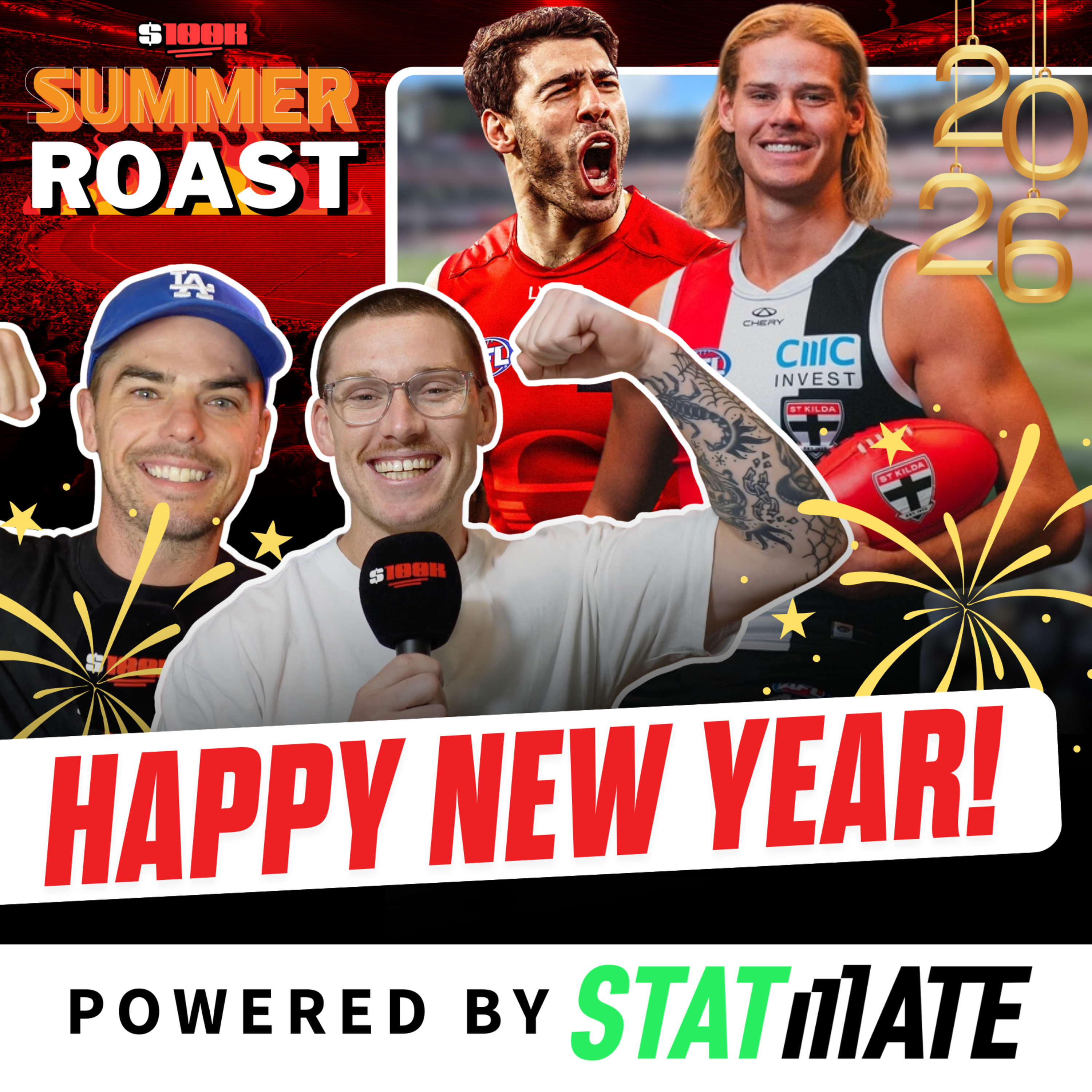 $100K Summer Roast: Happy New Year! episode artwork