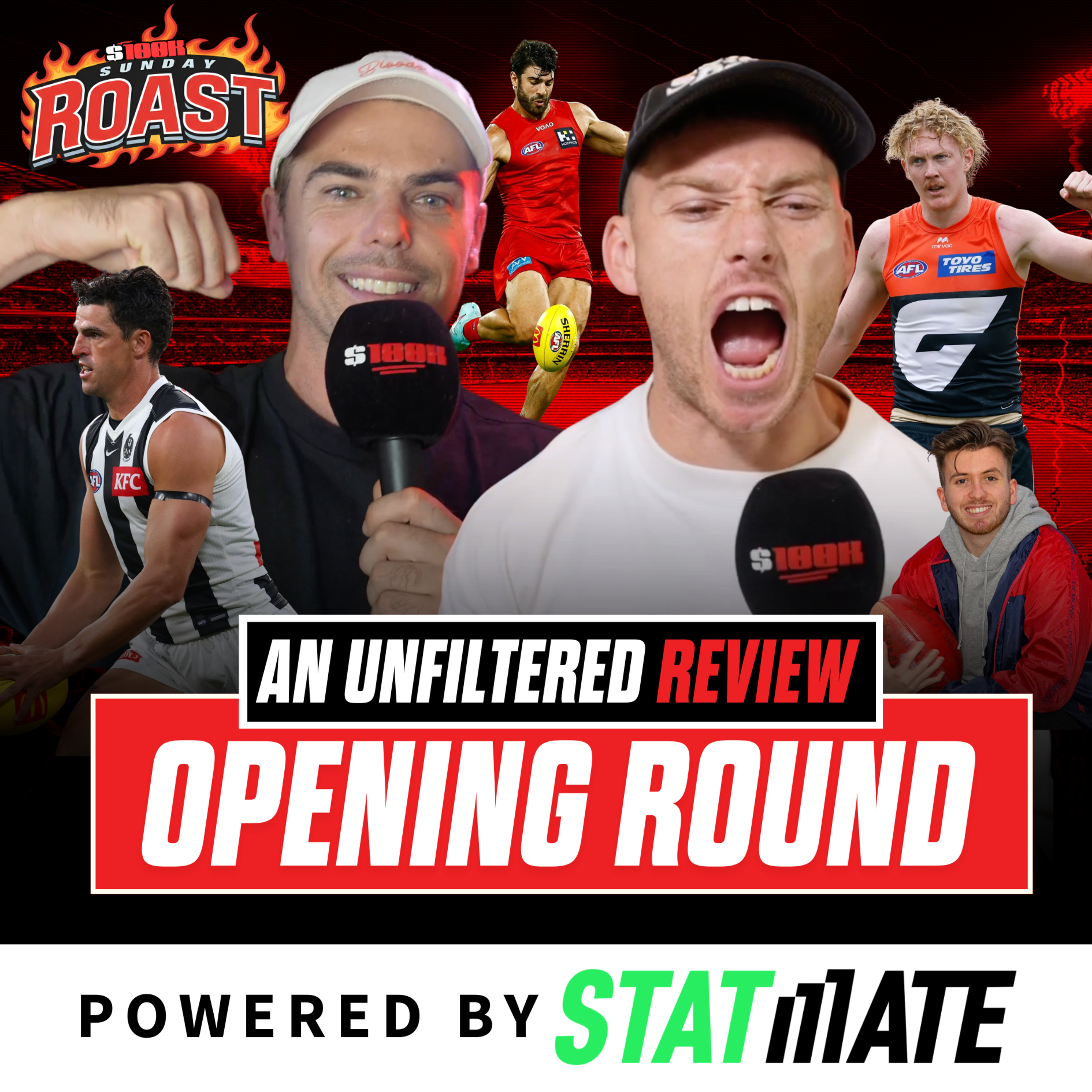 AFL Opening Round Review: $100K Sunday Roast episode artwork