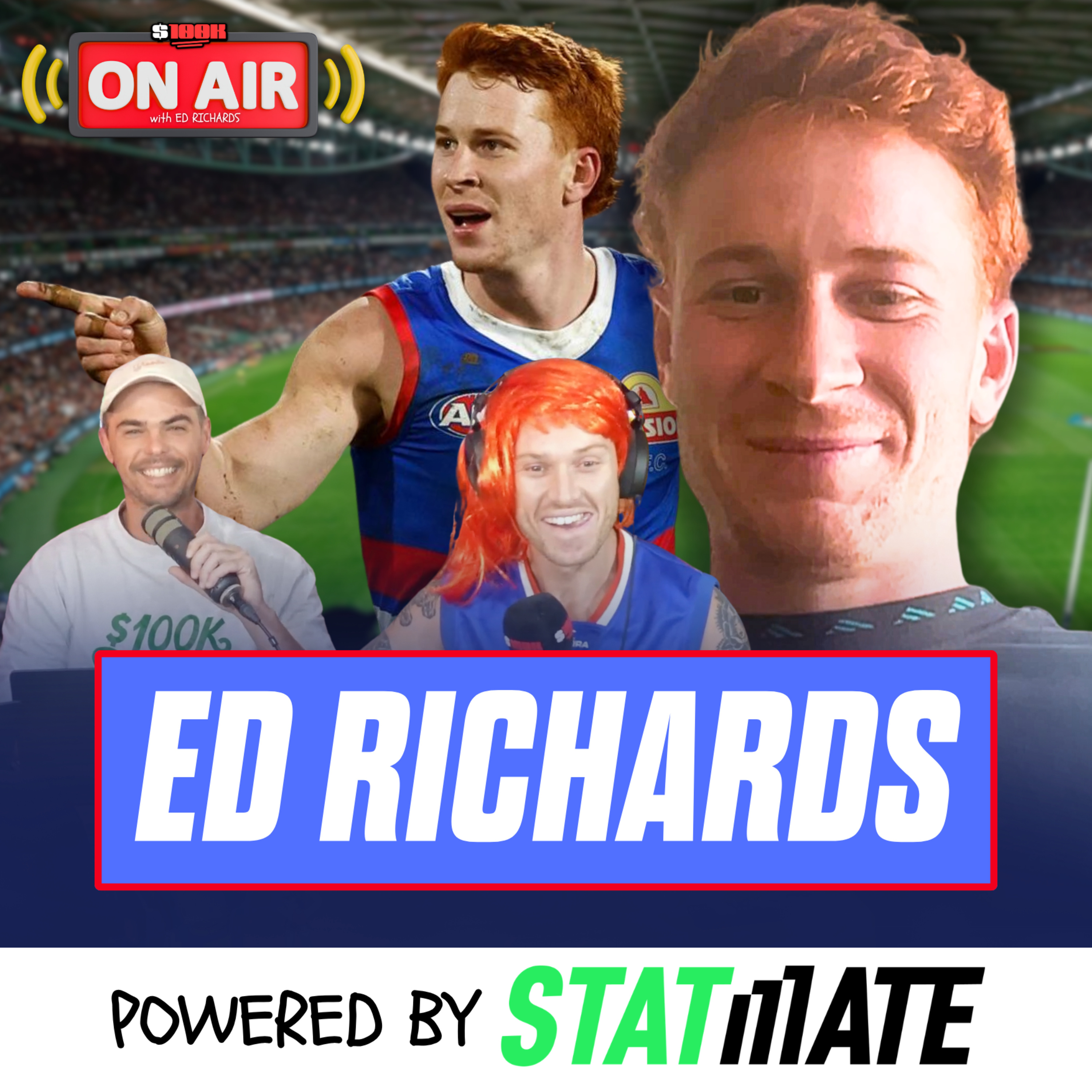 Ed Richards - The Sam Darcy hype, Bont as Captain & “Tractor” Nickname episode artwork