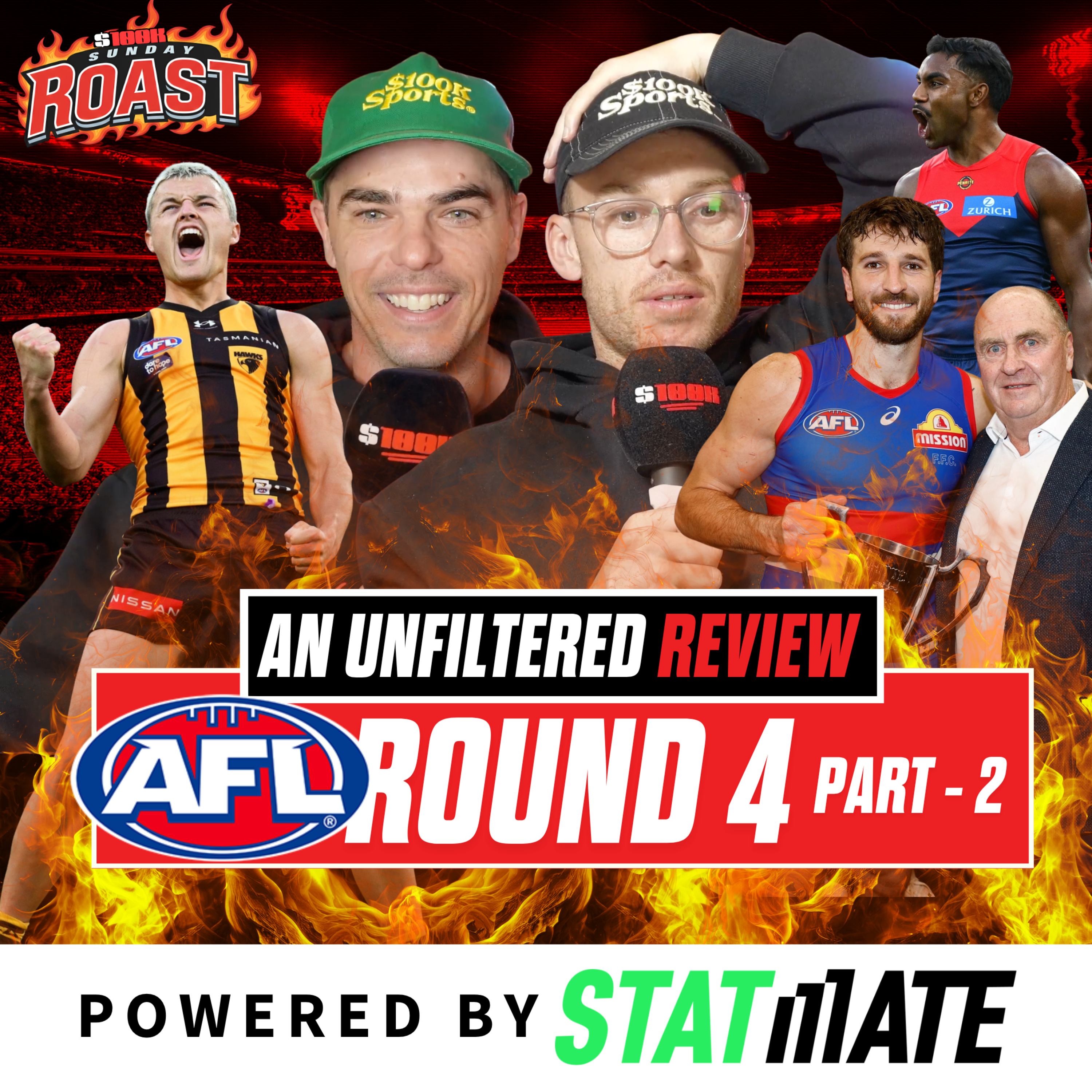 AFL Round 4 Review: $100K Sunday Roast - Part 2 episode artwork