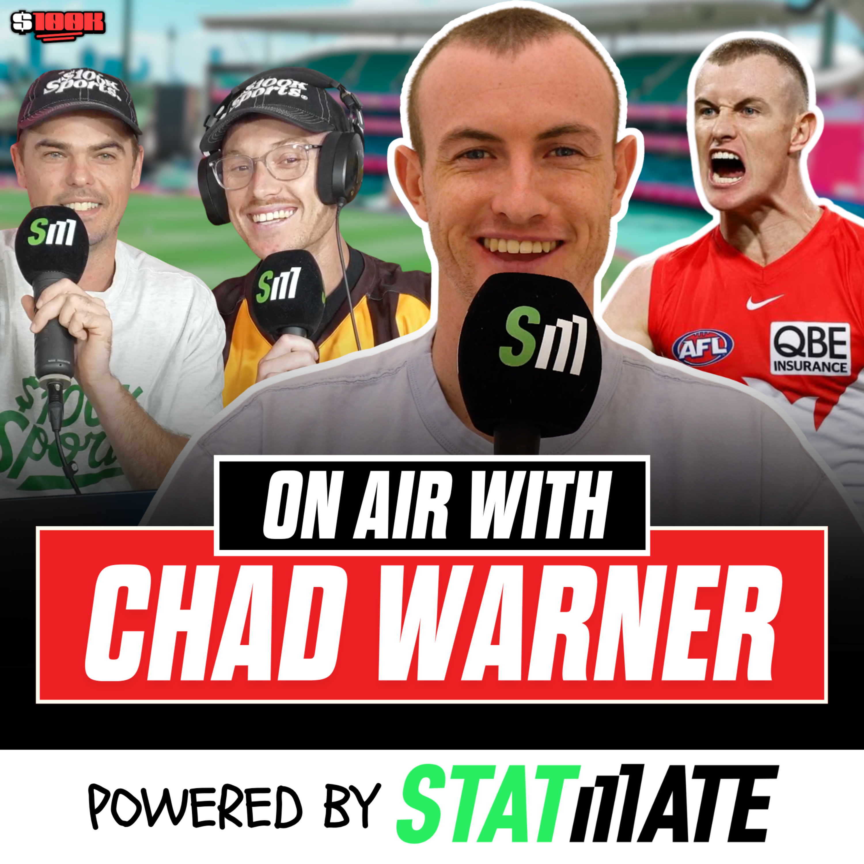 Chad Warner is $100K On Air! - AFL Round 10 episode artwork