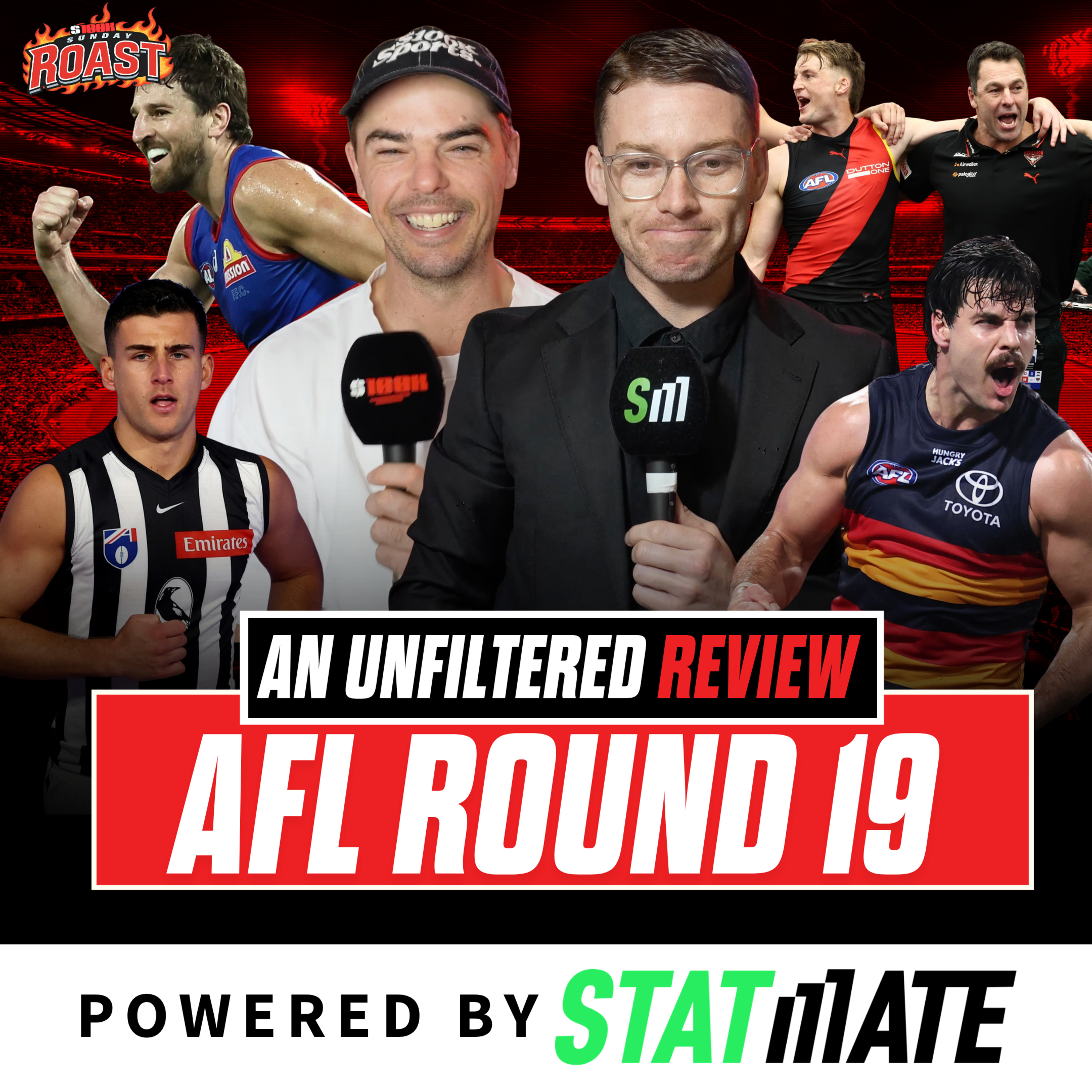 AFL 2026 Round 19 Review: $100K Sunday Roast episode artwork