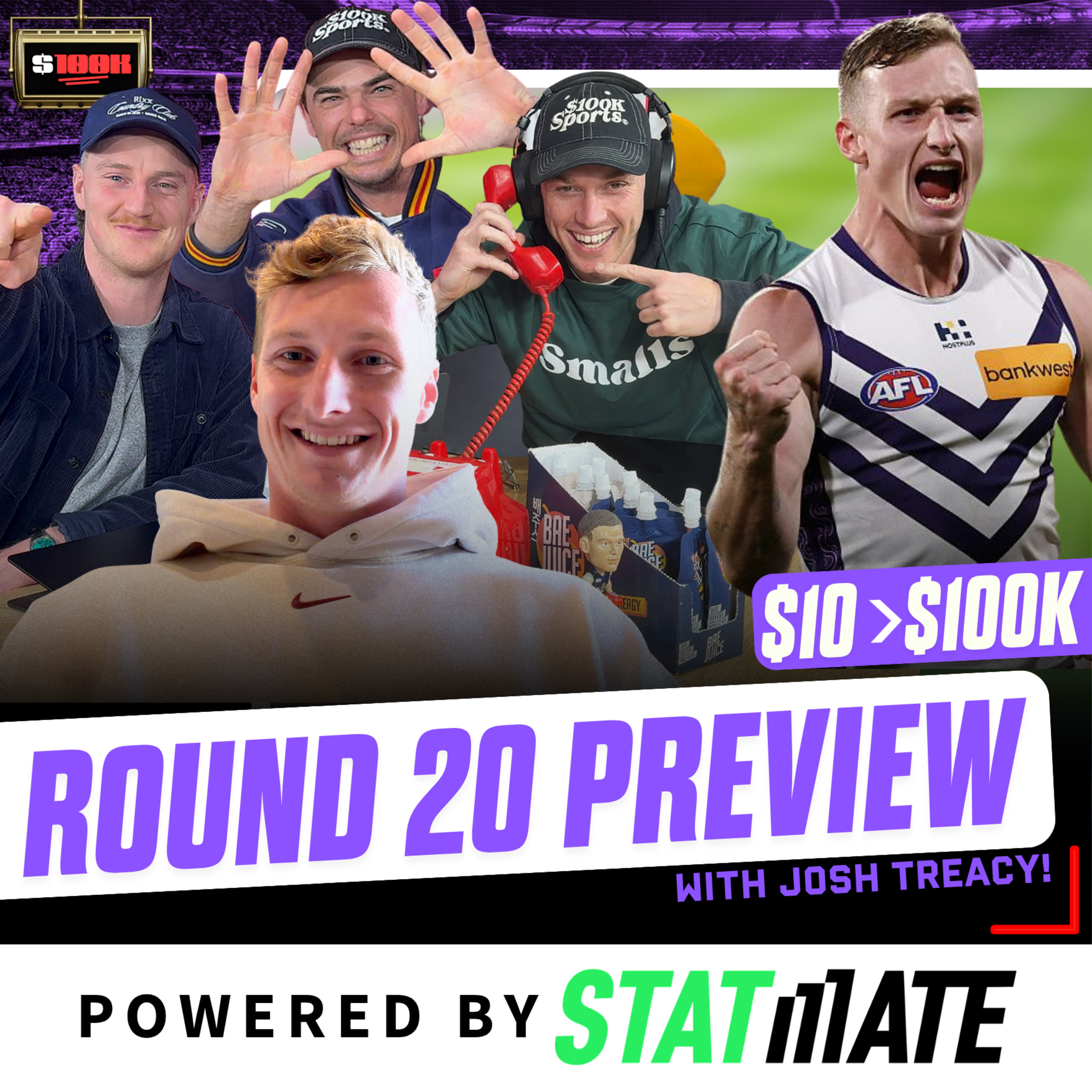 AFL 2026 Round 20 Preview with Josh Treacy! episode artwork