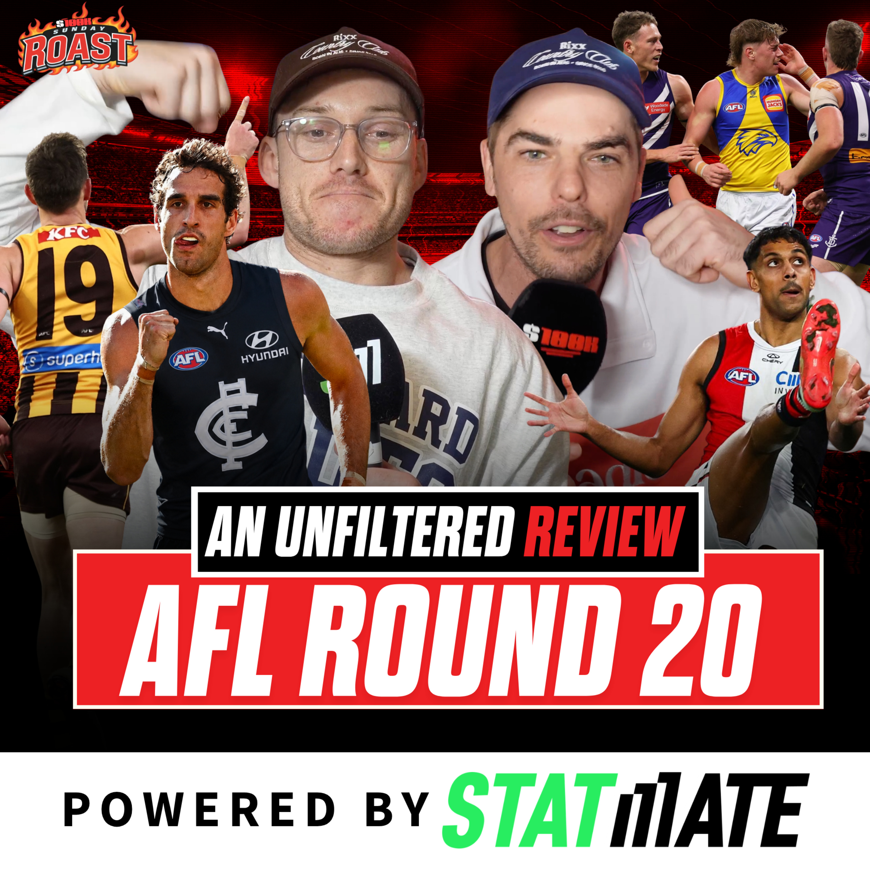AFL 2026 Round 20 Review: $100K Sunday Roast episode artwork
