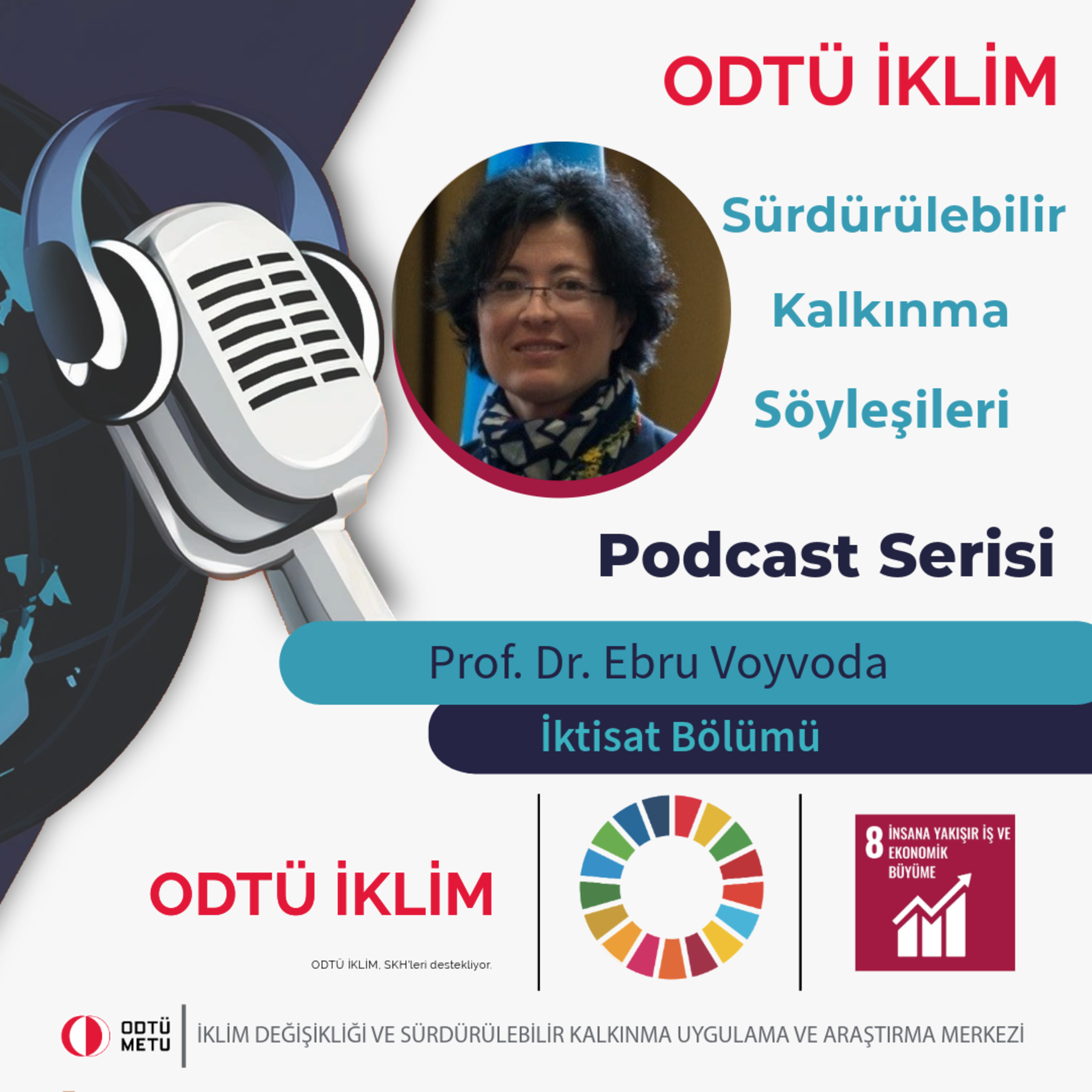 ODTÜ İKLİM Sürdürülebilir Kalkınma Söyleşileri Podcast Serisi