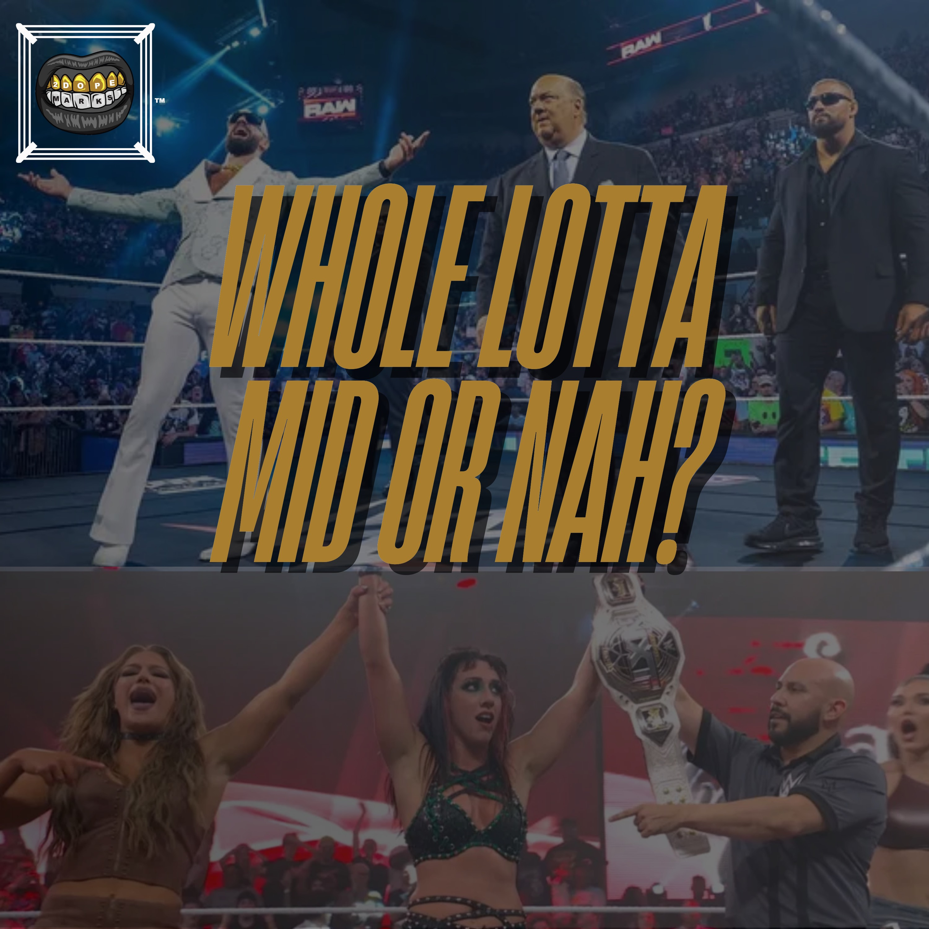 WILD NXT Title Changes, Plus Is The Cena Heel Turn & Seth Faction Mid? | 2DopeMarks Ep. 19 episode artwork