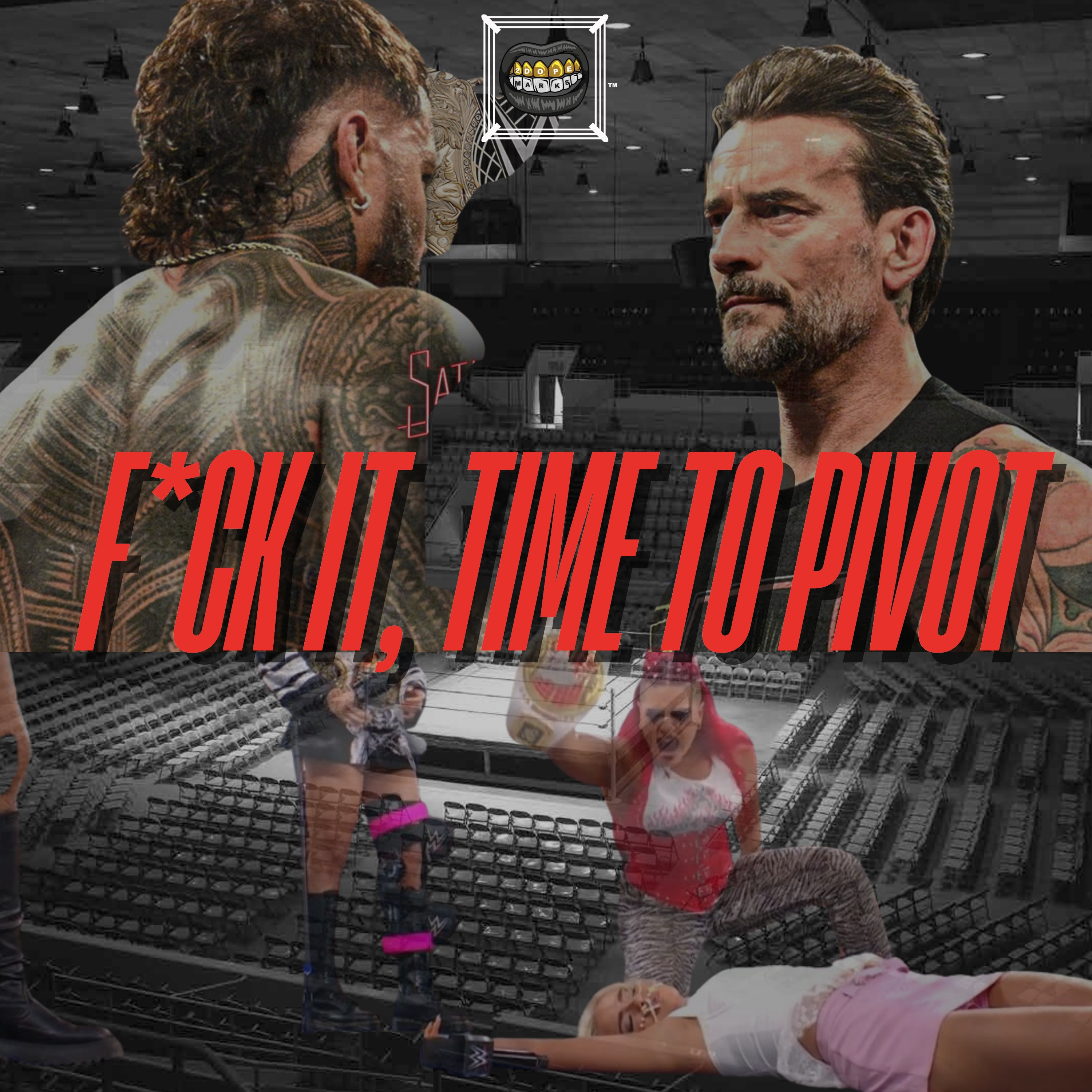Is Jey Uso vs. CM Punk The Best Pivot? Plus, The Worst AEW Spot Ever | 2DopeMarks Ep. 40 episode artwork