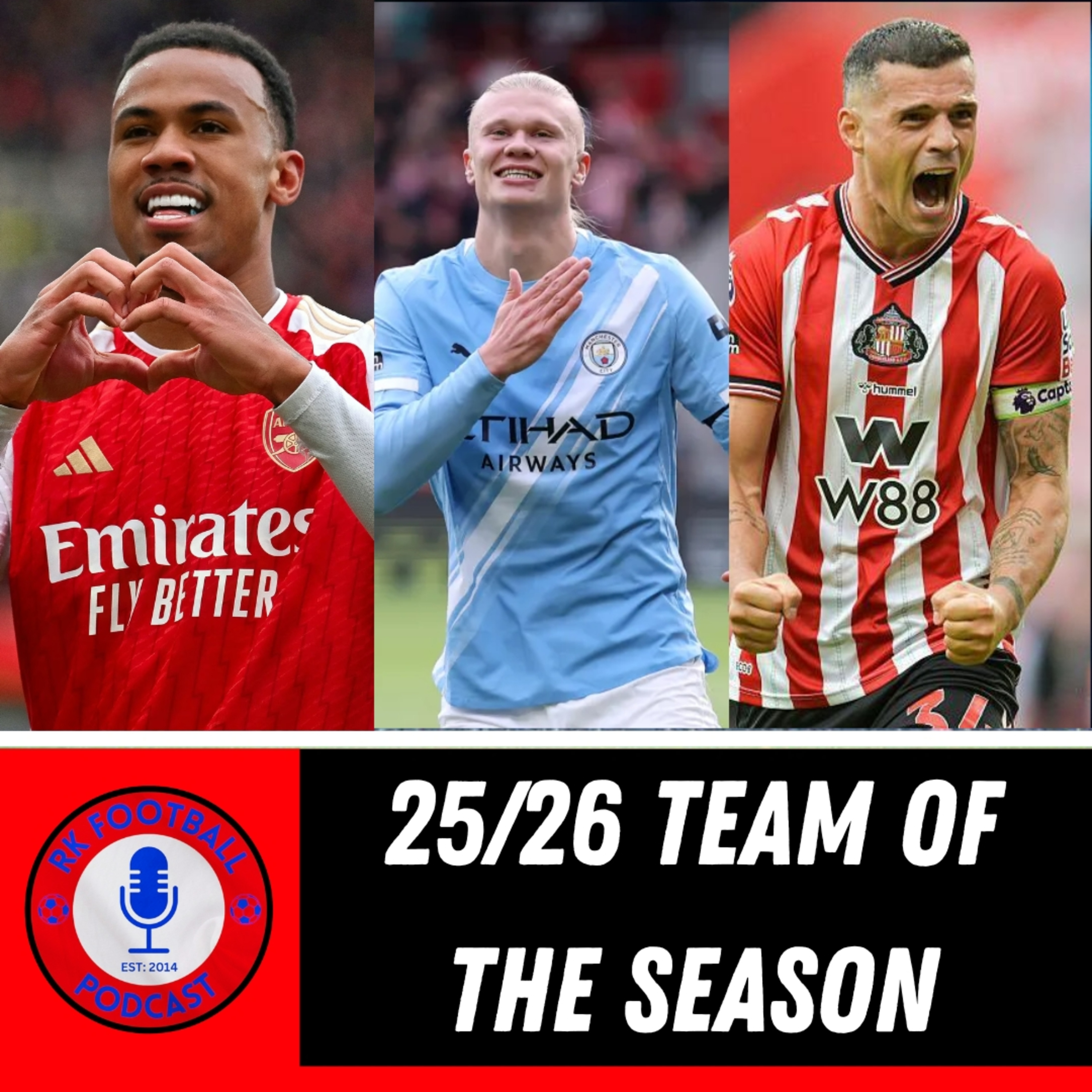 25/26 PREMIER LEAGUE TEAM OF THE SEASON | RK Football Podcast | 1st May 2026 episode artwork
