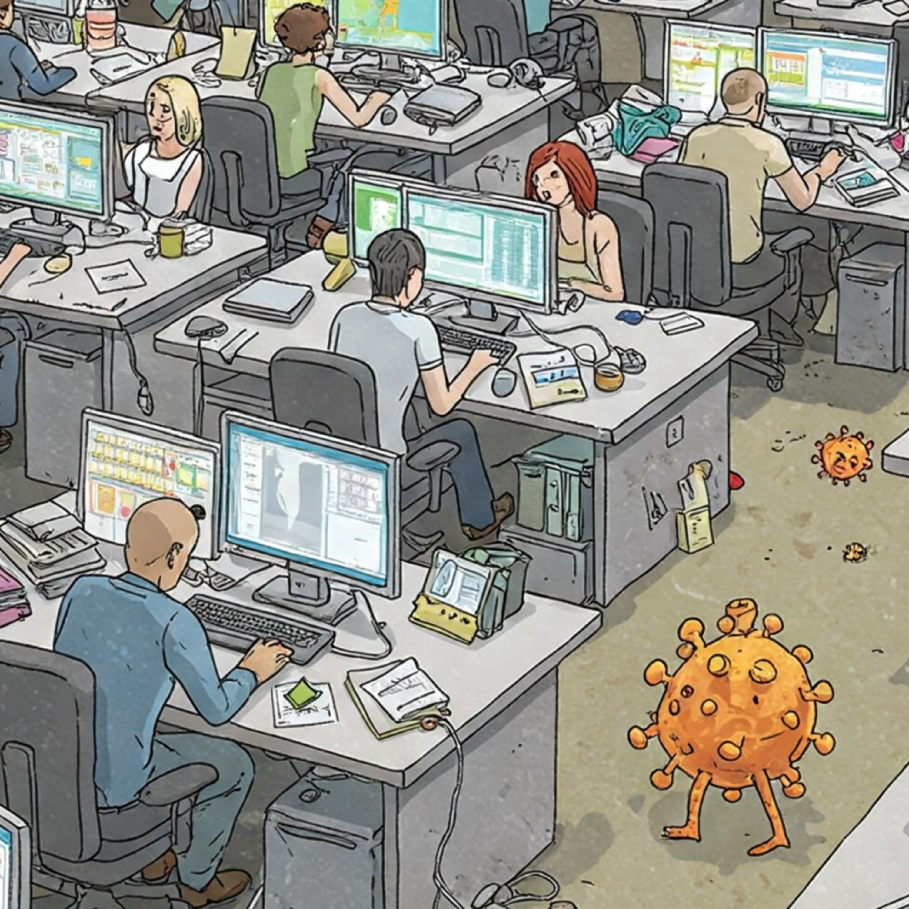 Büro, Büro episode artwork