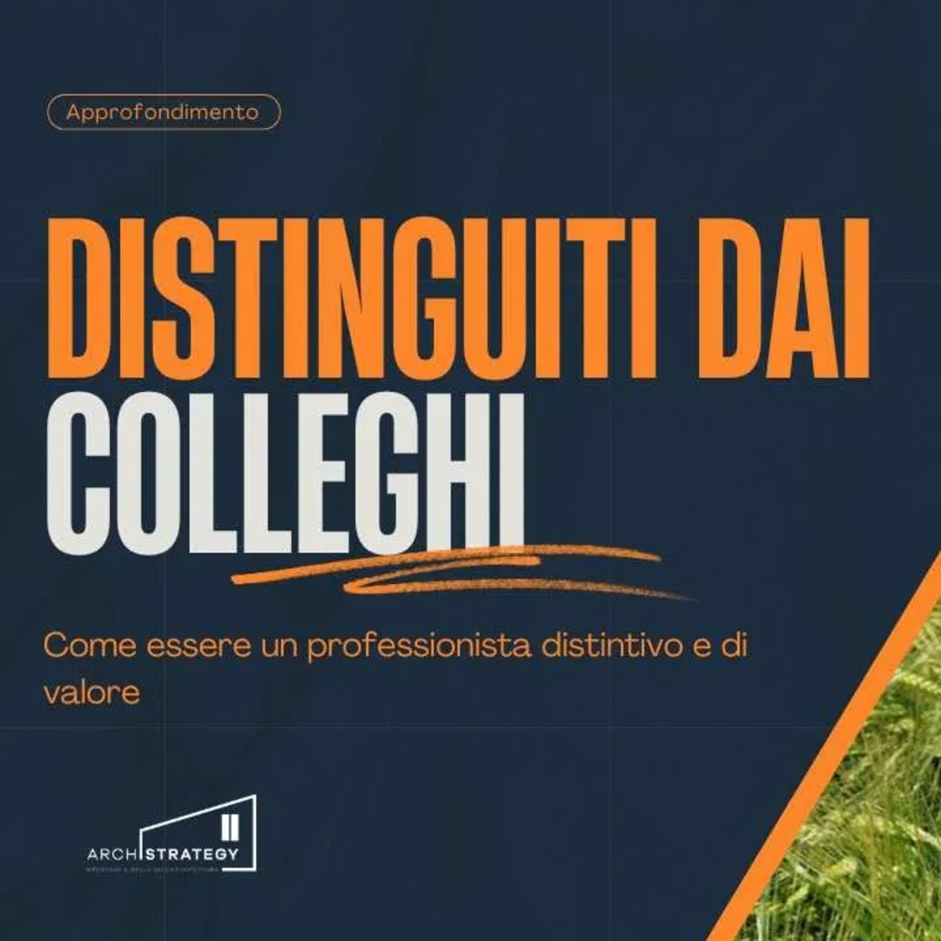 Distinguiti dai colleghi progettisti episode artwork