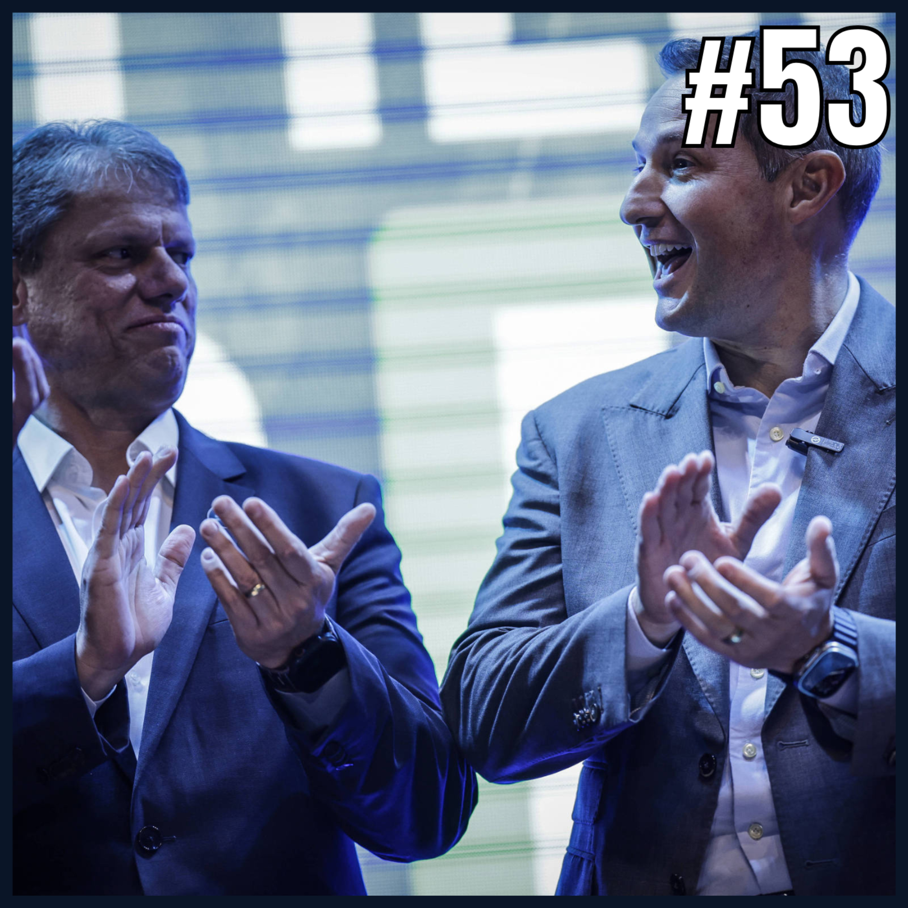 Degrau da Política #53 – Tarcísio e Derrite: reeleição, aliados e o sombra de Bolsonaro episode artwork