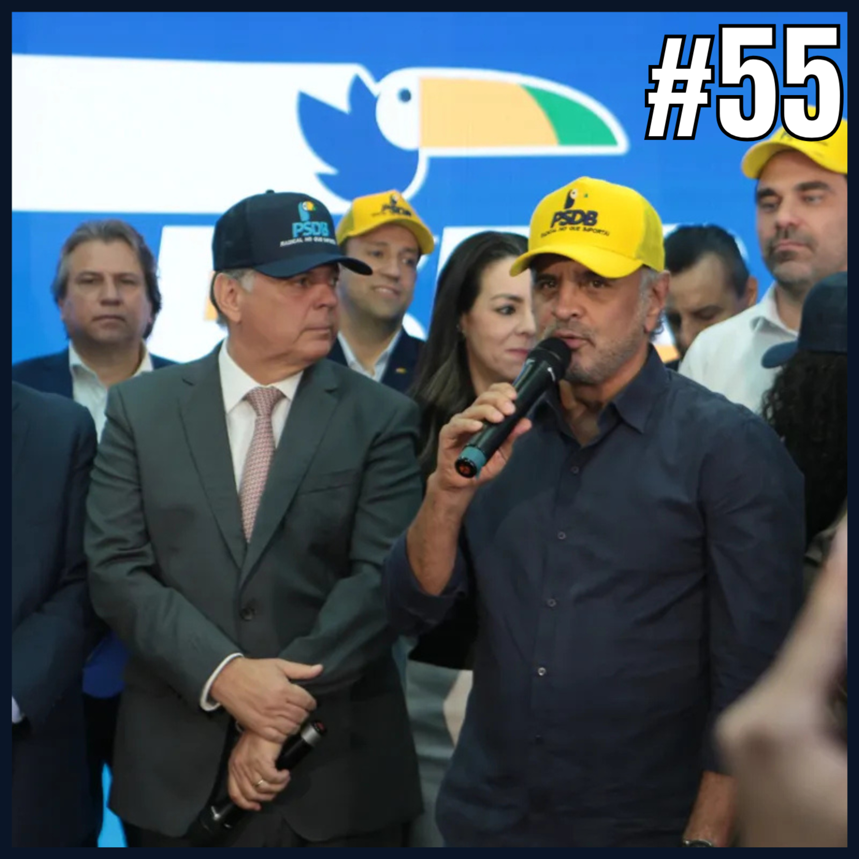 Degrau da Política #55 – Fim de uma Era: fusão PSDB e Podemos episode artwork