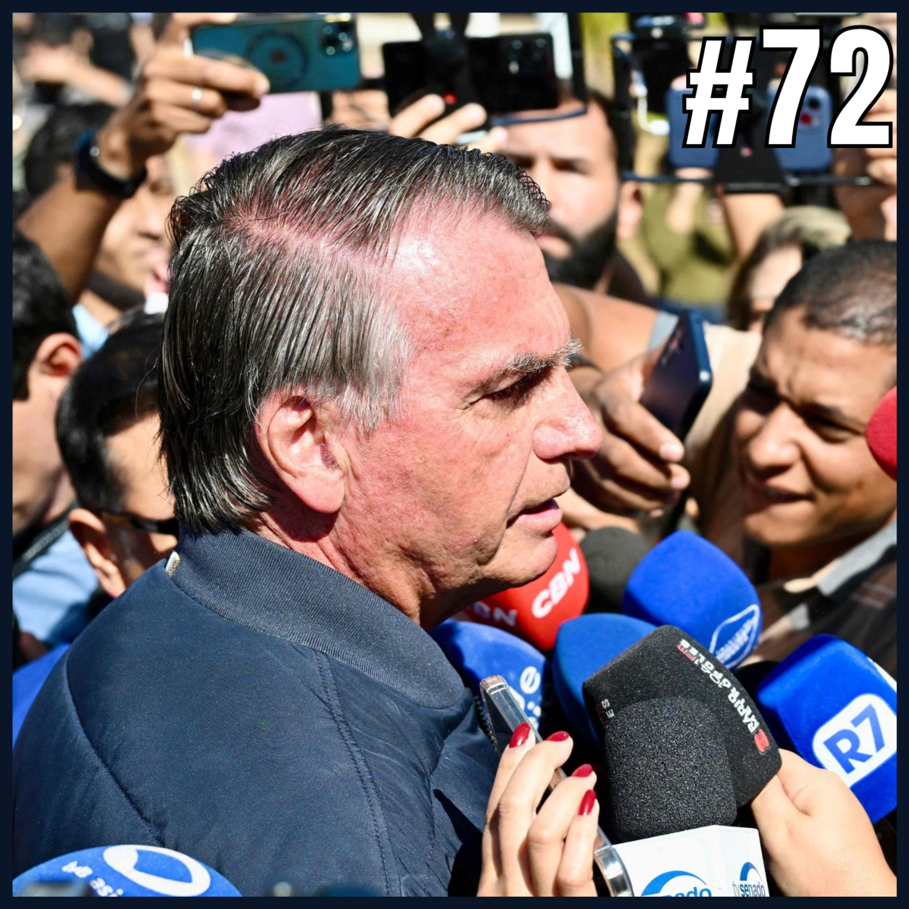 Degrau da Política #72 – Bolsonaro com Tornozeleira: quem vai herdar a direita? episode artwork