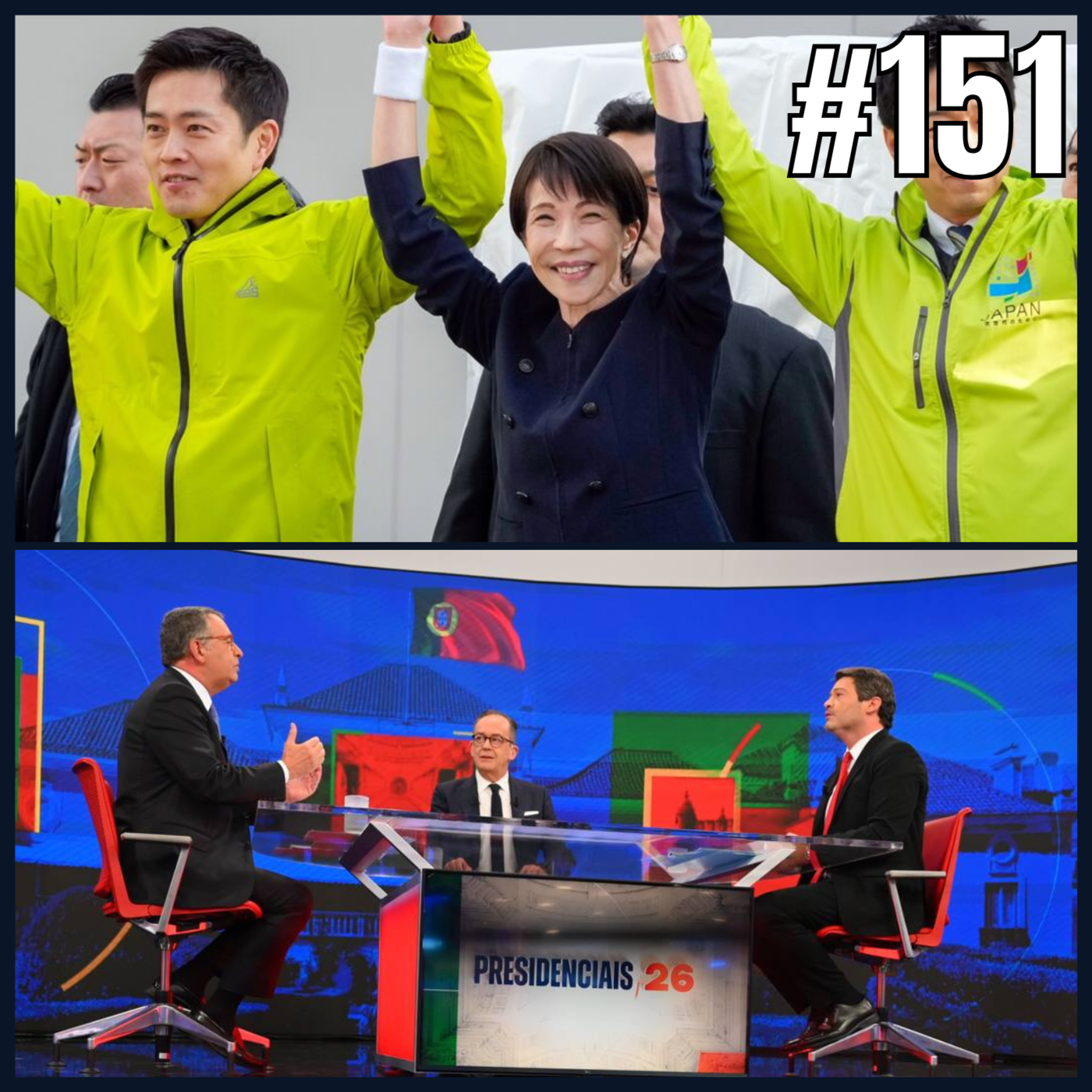 Degrau da Política #151 - Eleições Internacionais: Portugal e Japão episode artwork