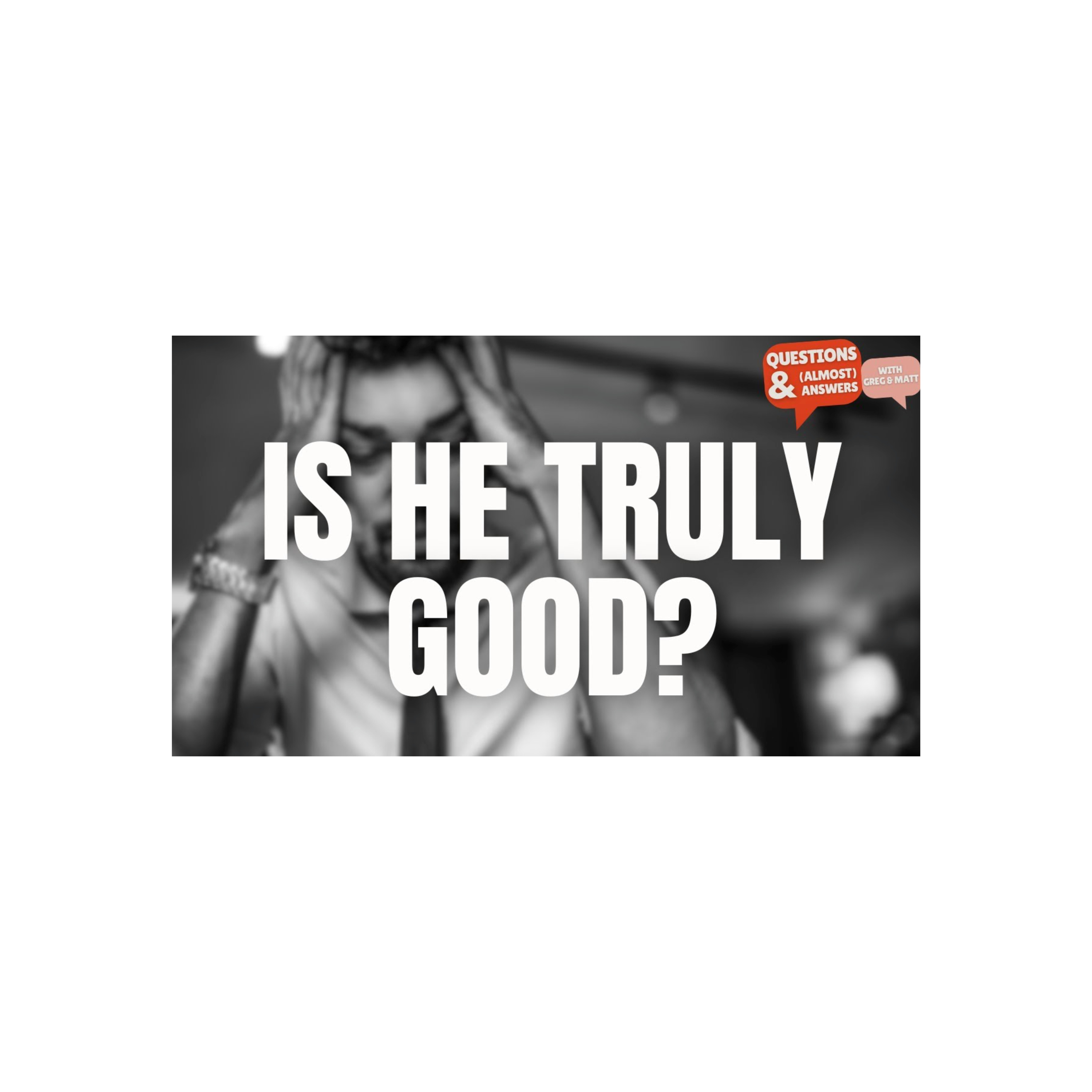 WHY Does God Allow Suffering? - Questions & Almost Answers episode artwork