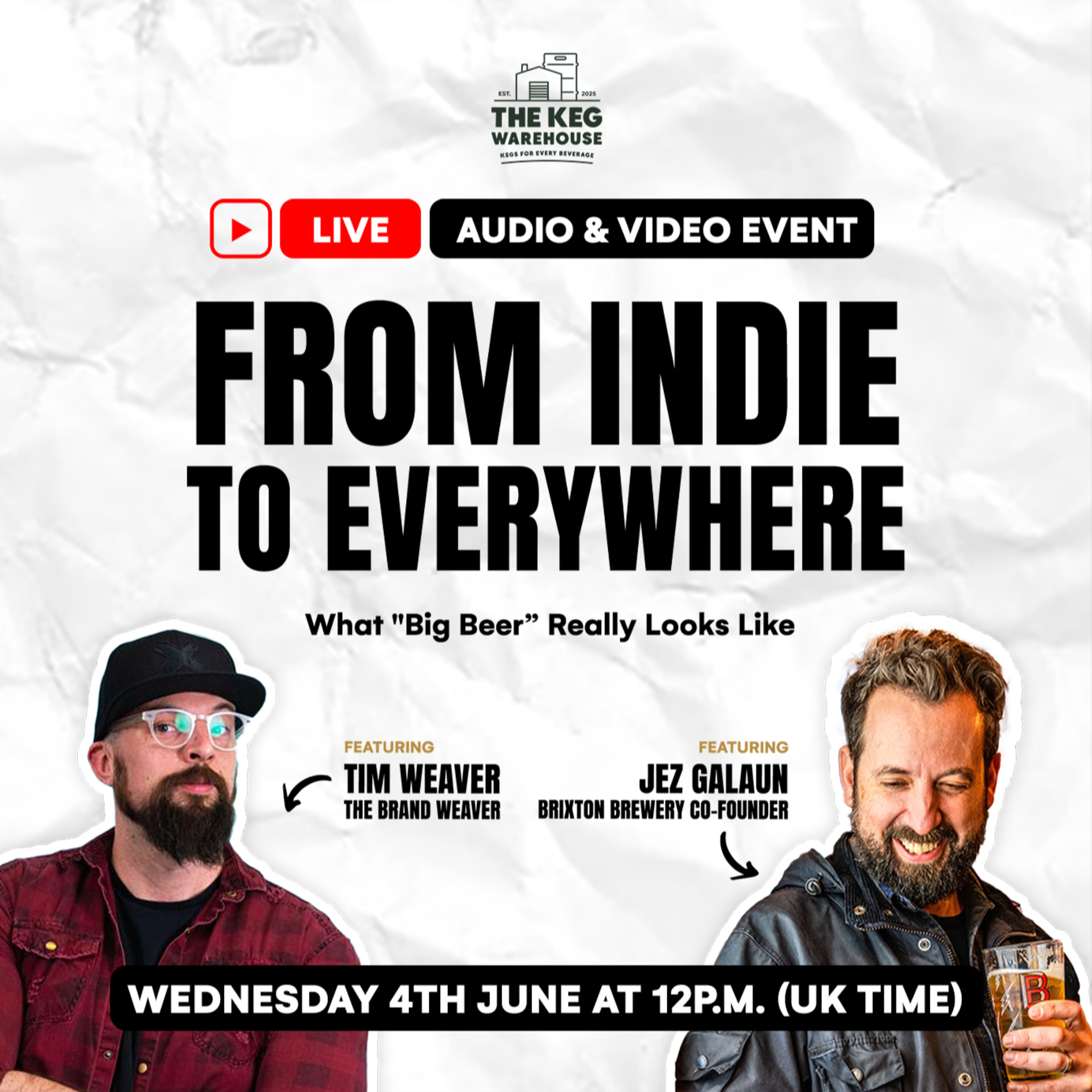 What Happens When Indie Beer Meets Big Beer? – with Jez Galaun (Brixton Brewery) episode artwork