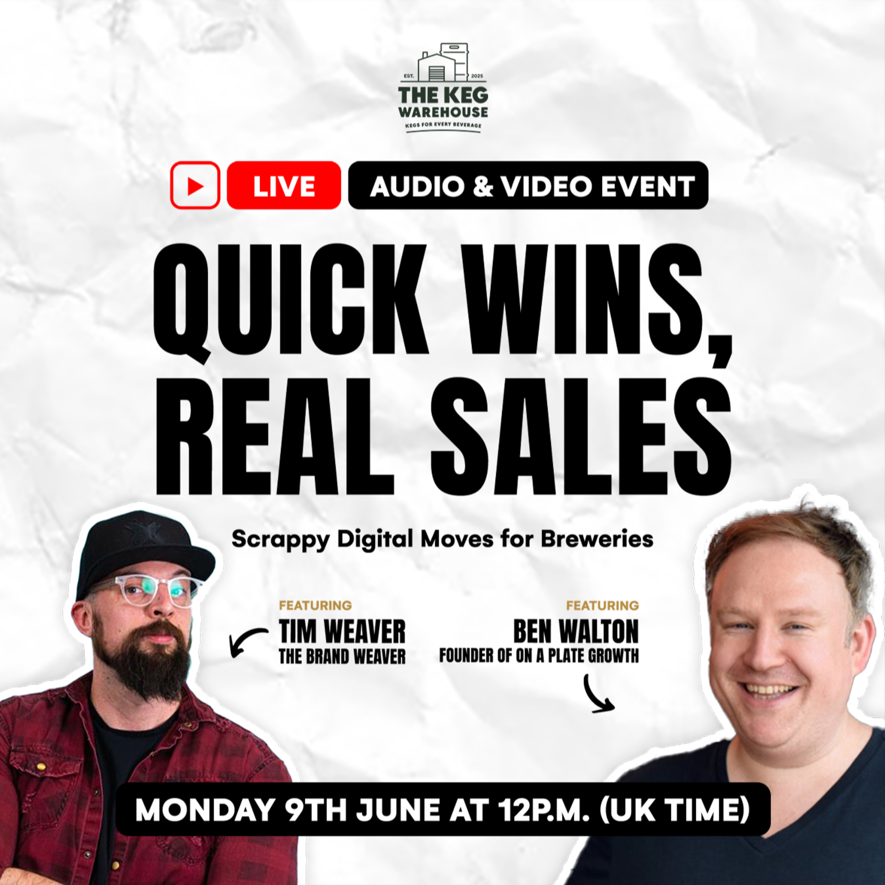 Fix Your Brewery Website & Email Strategy – with Ben Walton (On a Plate Growth) episode artwork