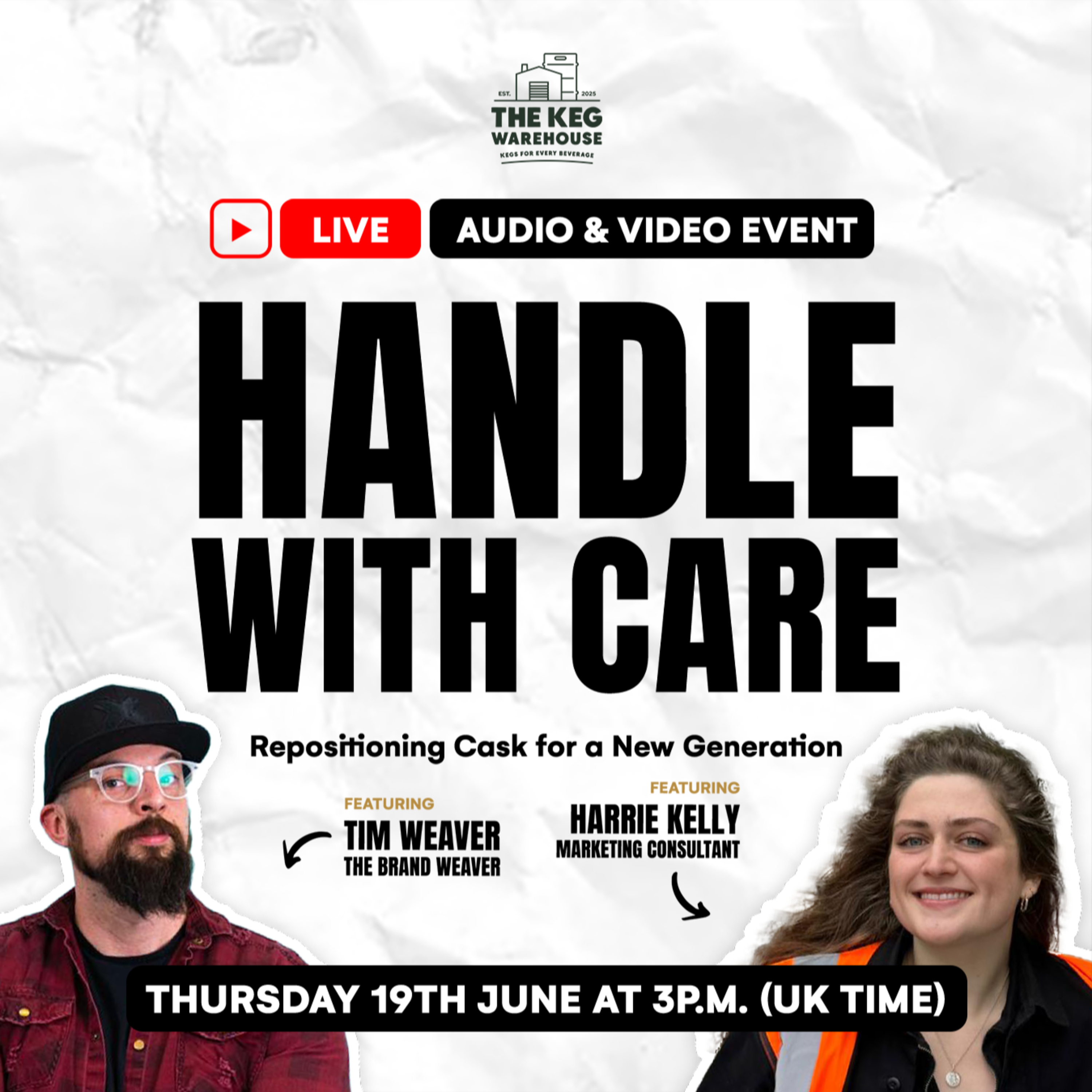 How to Rebrand Cask Beer for a New Generation – with Harriet Kelly (Northern Monk, Brewgooder, Salt) episode artwork