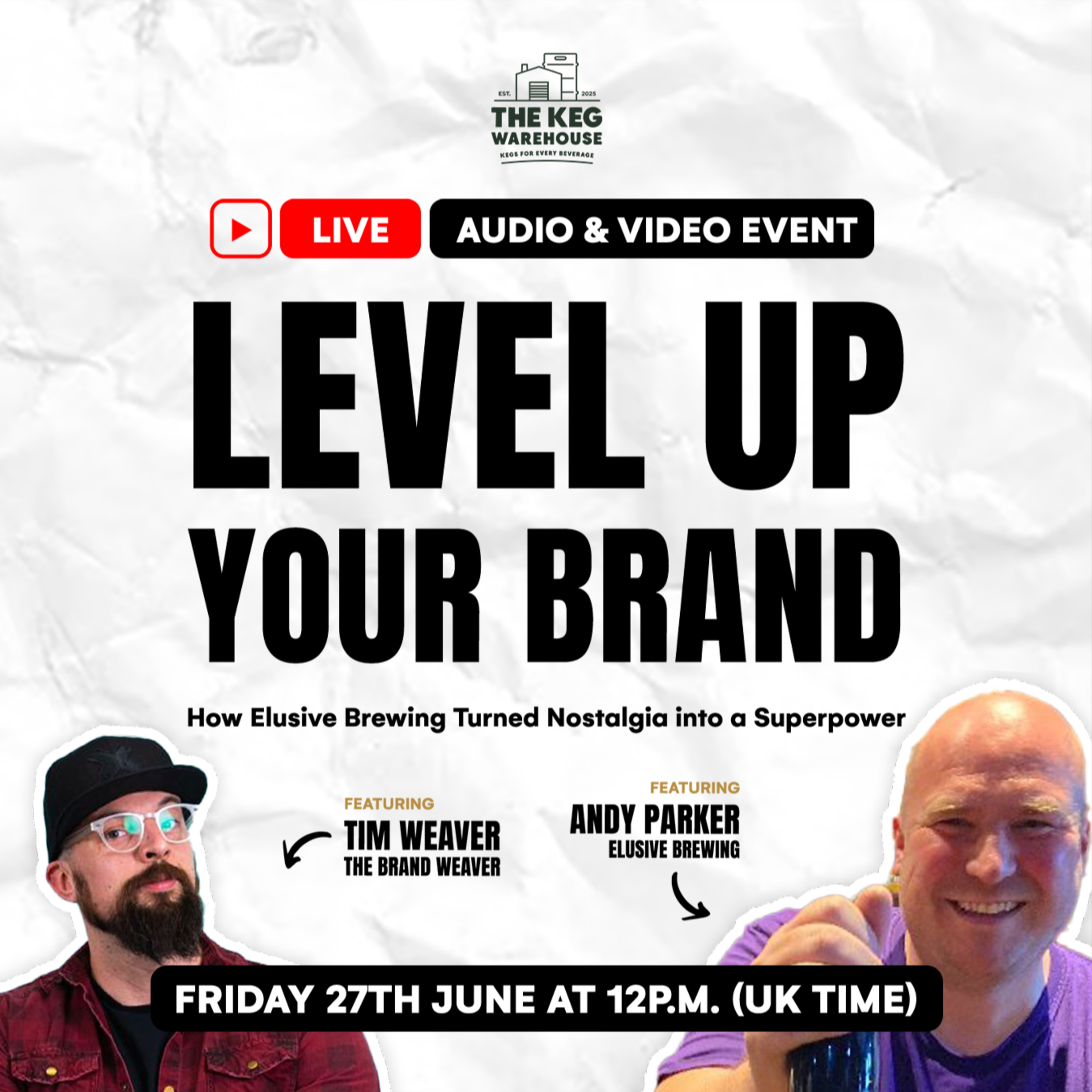 How Elusive Brewing Built a Cult Brand with 8-Bit Nostalgia – with Andy Parker episode artwork