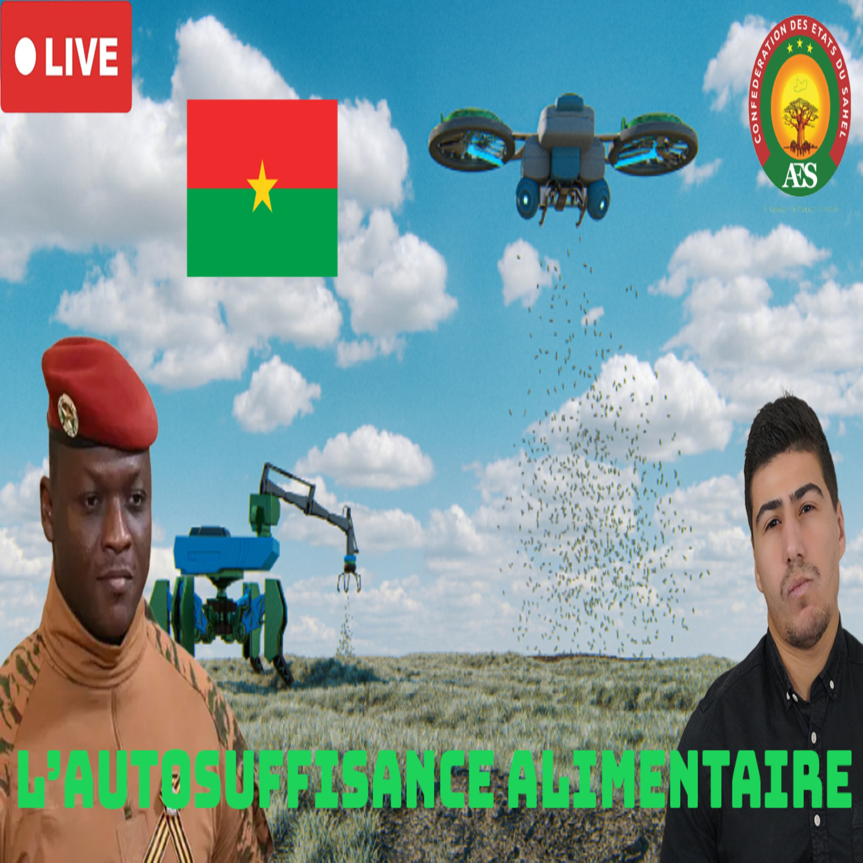 Le Burkina Faso autosuffisant en nourriture ? Analyse de la déclaration d’Ibrahim Traoré episode artwork