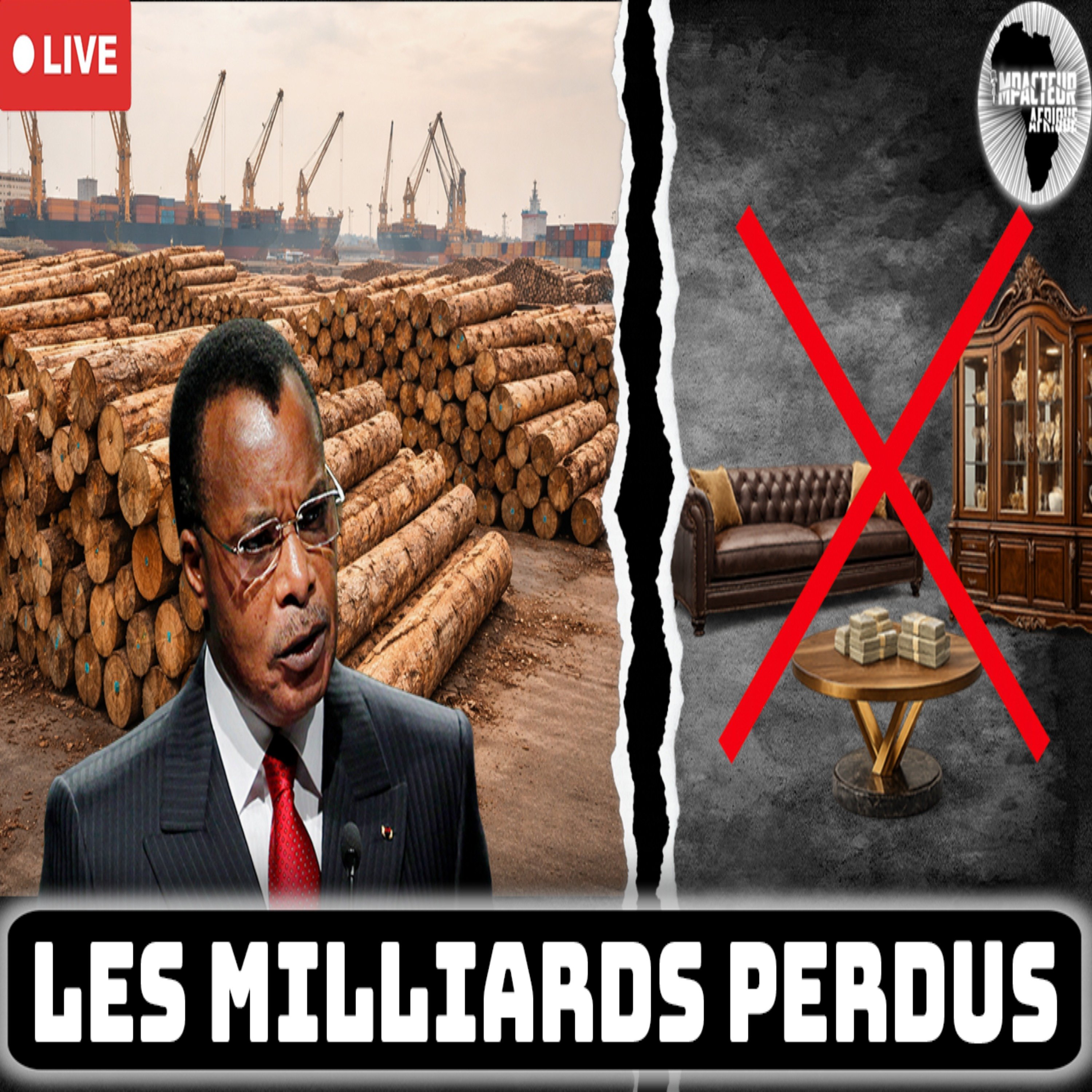 🇨🇬 « Il brade le bois du Congo ! » : Sassou Nguesso vraiment incompétent… ou très malin ? episode artwork