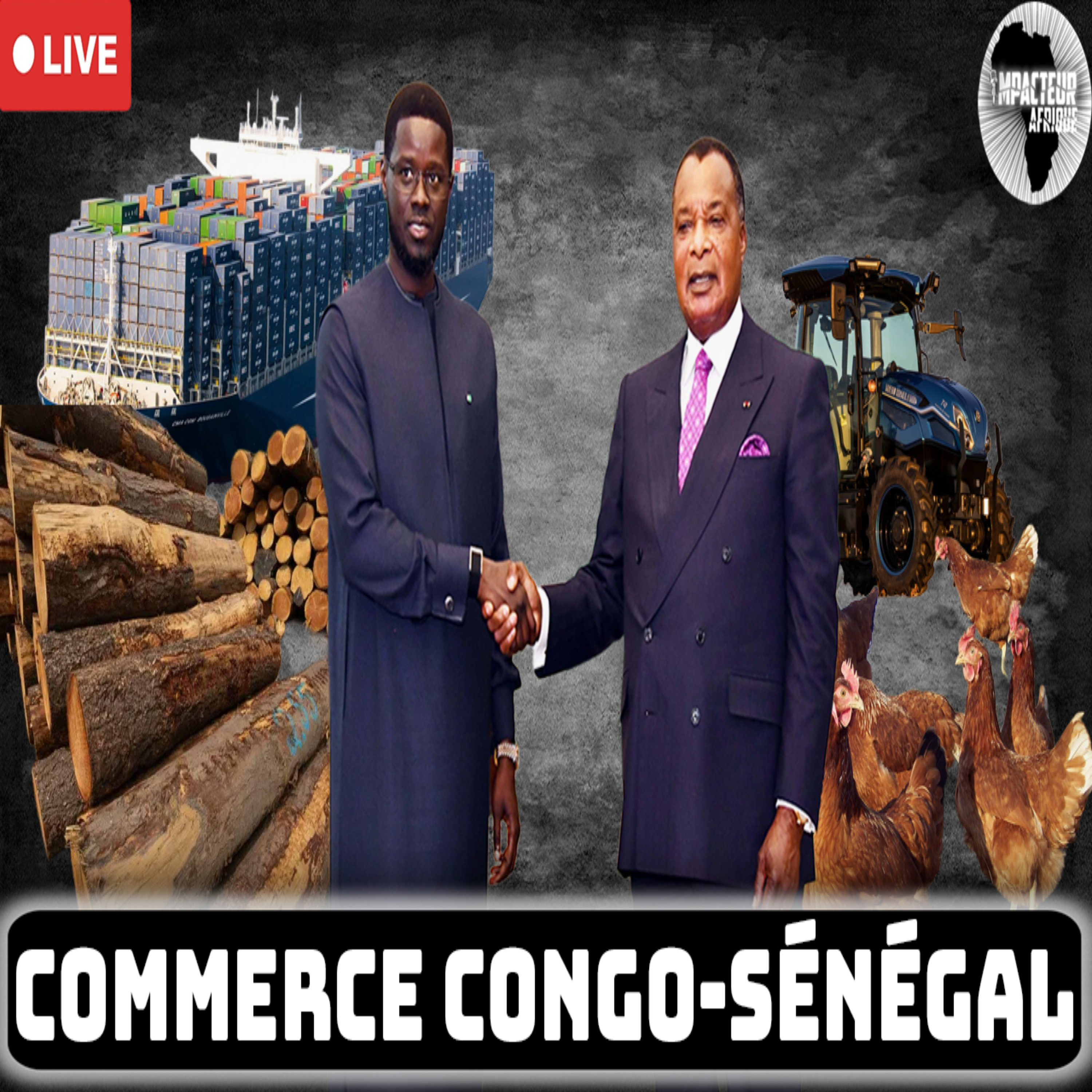 🇨🇬 Sassou reçoit Diomaye : un partenariat commercial est-il possible ? episode artwork
