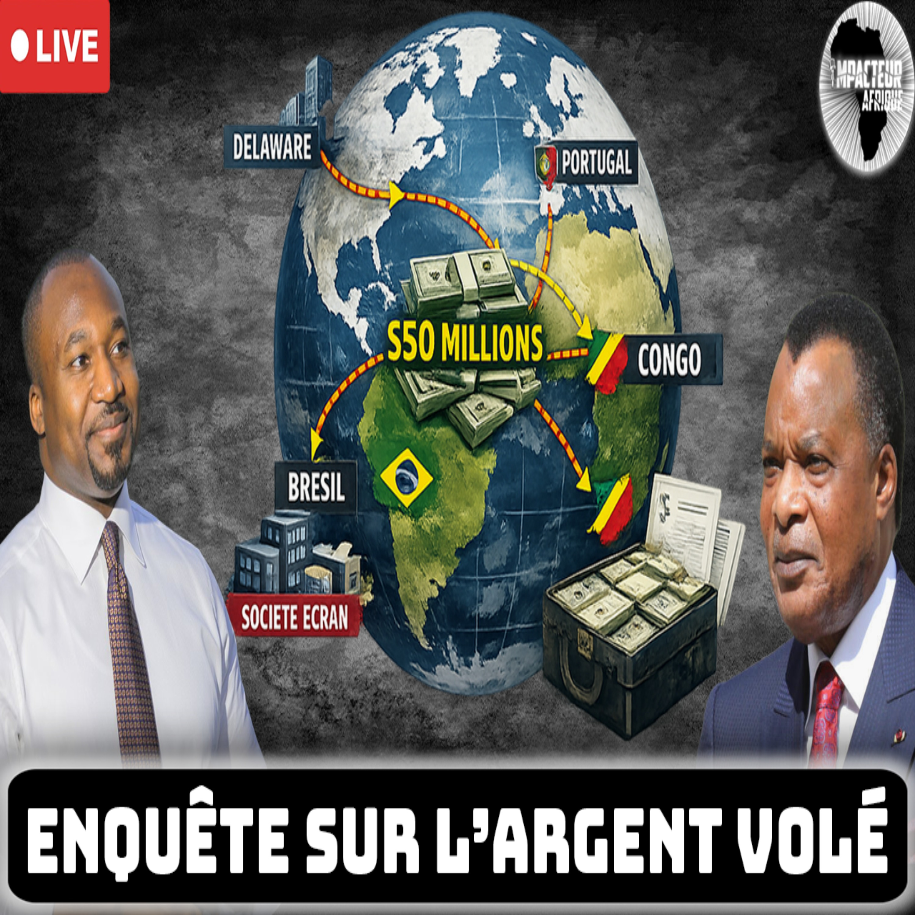🇨🇬 Soupçons de détournement ? L’incroyable réseau financier autour de Denis Christel Nguesso episode artwork