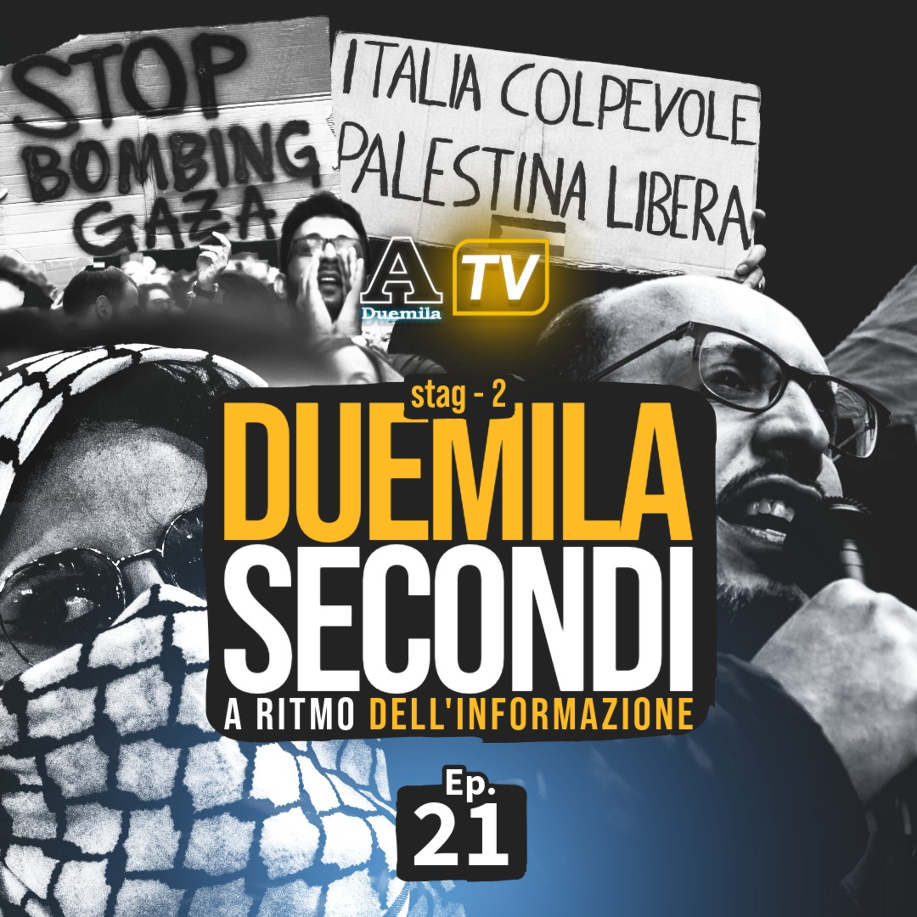 S02E21🎙Duemila Secondi, Adham Darawsha: “Gaza ha fatto perdere il referendum al governo” episode artwork