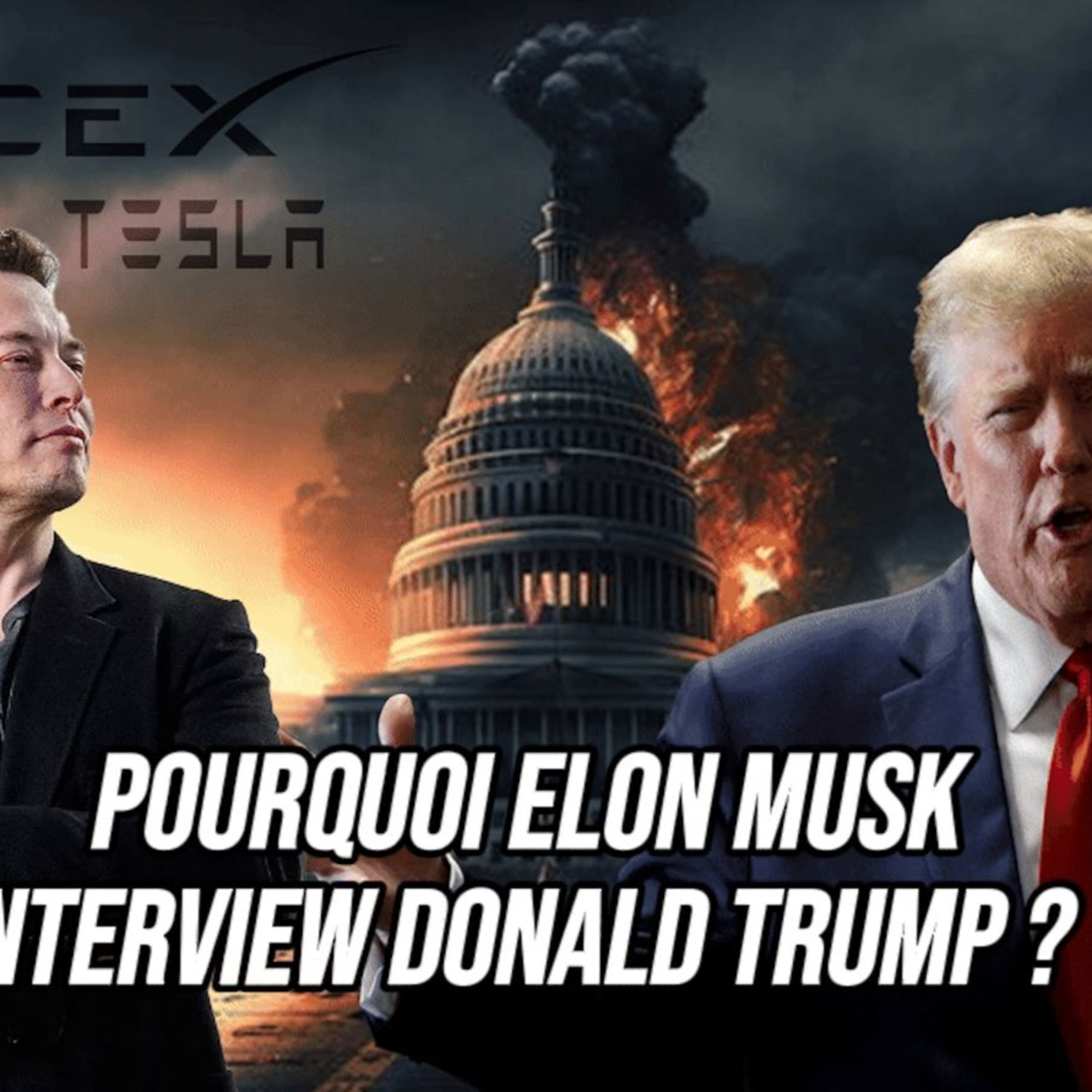 Pourquoi Elon MUSK interview Donald TRUMP ? episode artwork