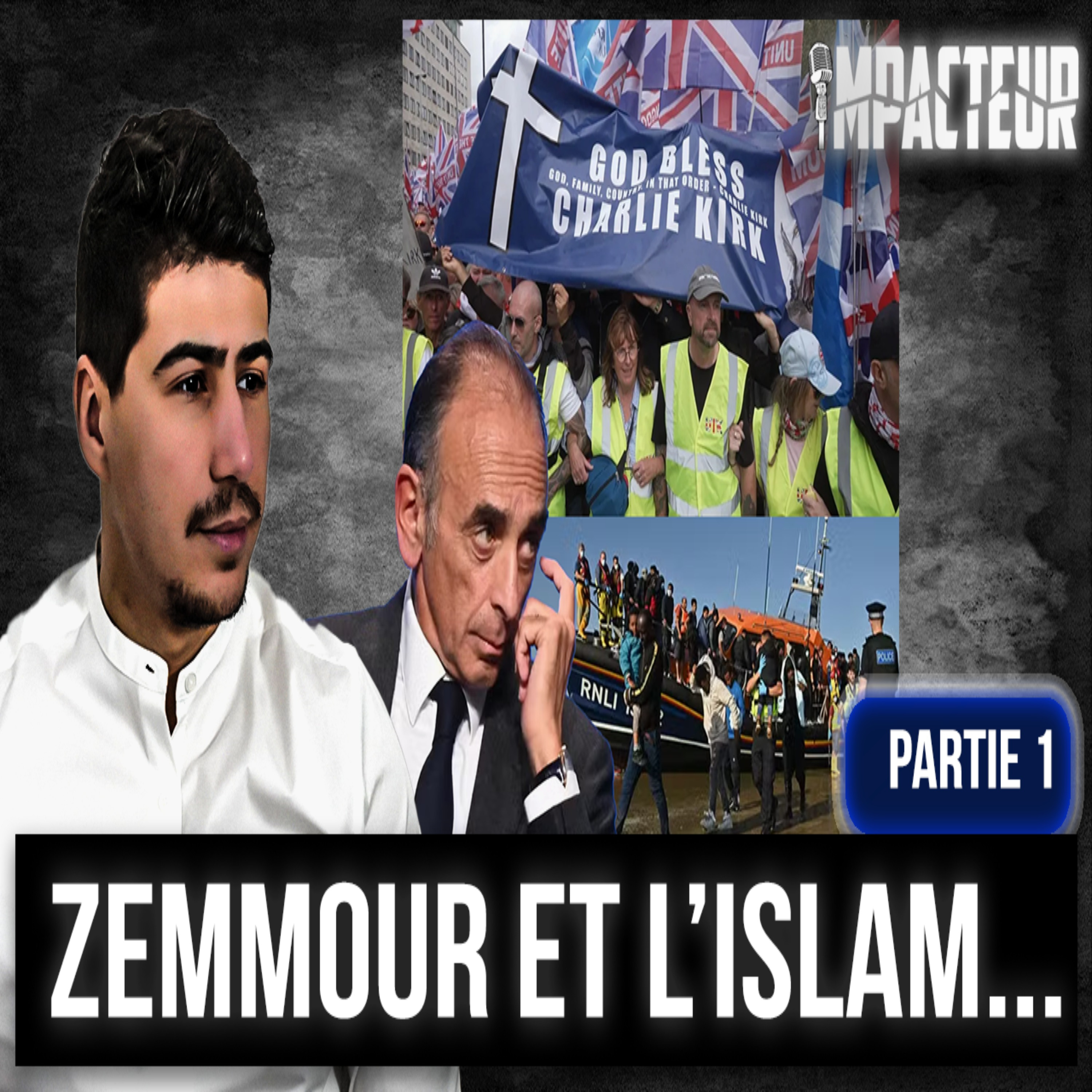 Zemmour à Londres : soutien à Tommy Robinson et mensonges sur l’immigration ? (1/2) episode artwork