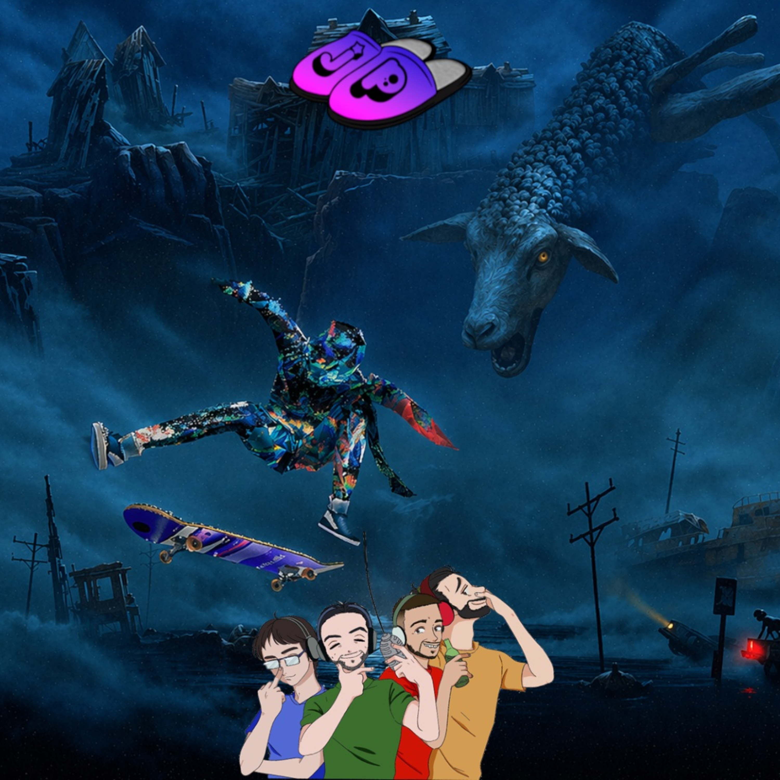 Jueguicos y Pantuflas 7×02 – Reanimal, Skate Story y Super Mario Galaxy: La Película episode artwork