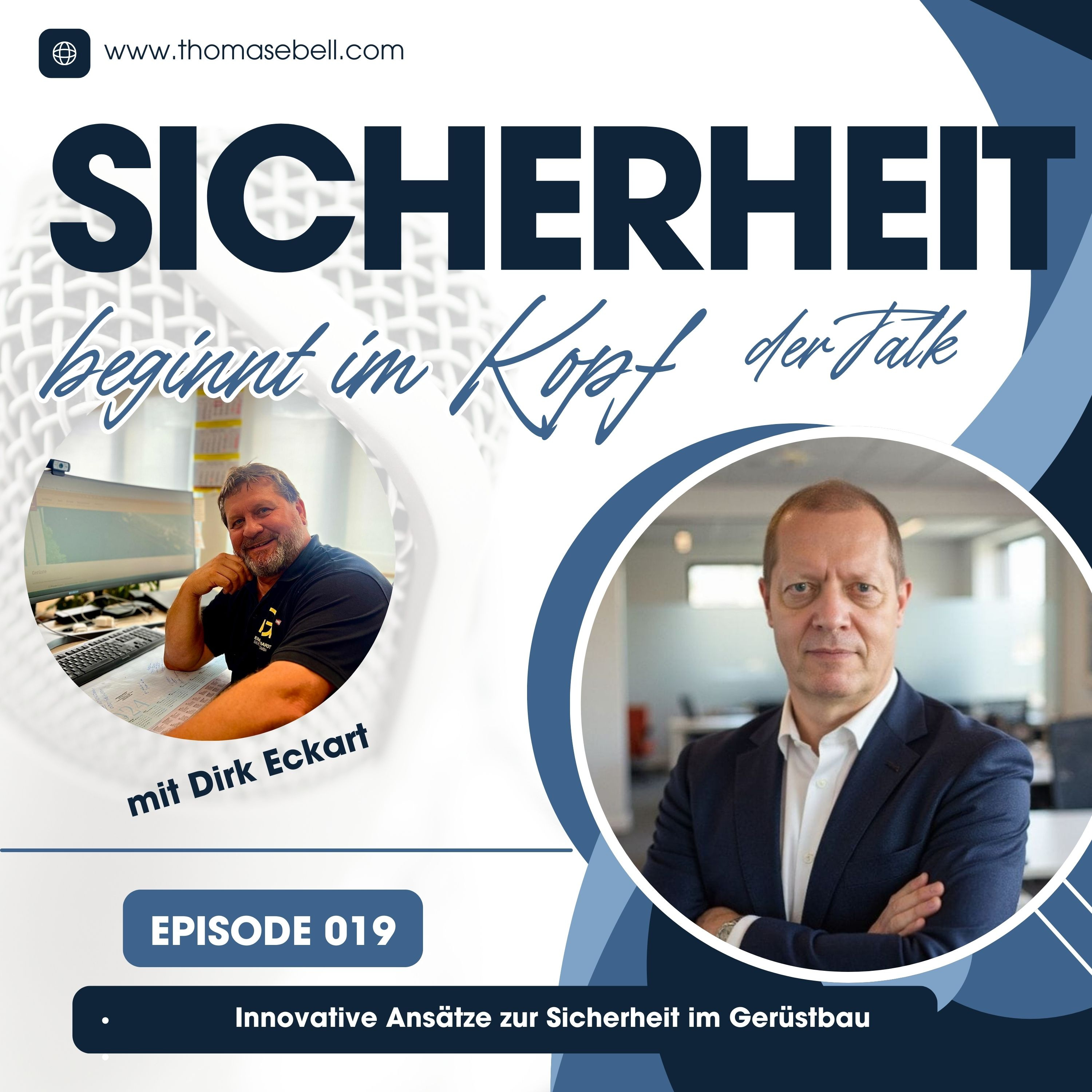 Sicherheit beginnt im Kopf Der Praxis-Podcast mit Sicherheitsexperte Thomas Ebel