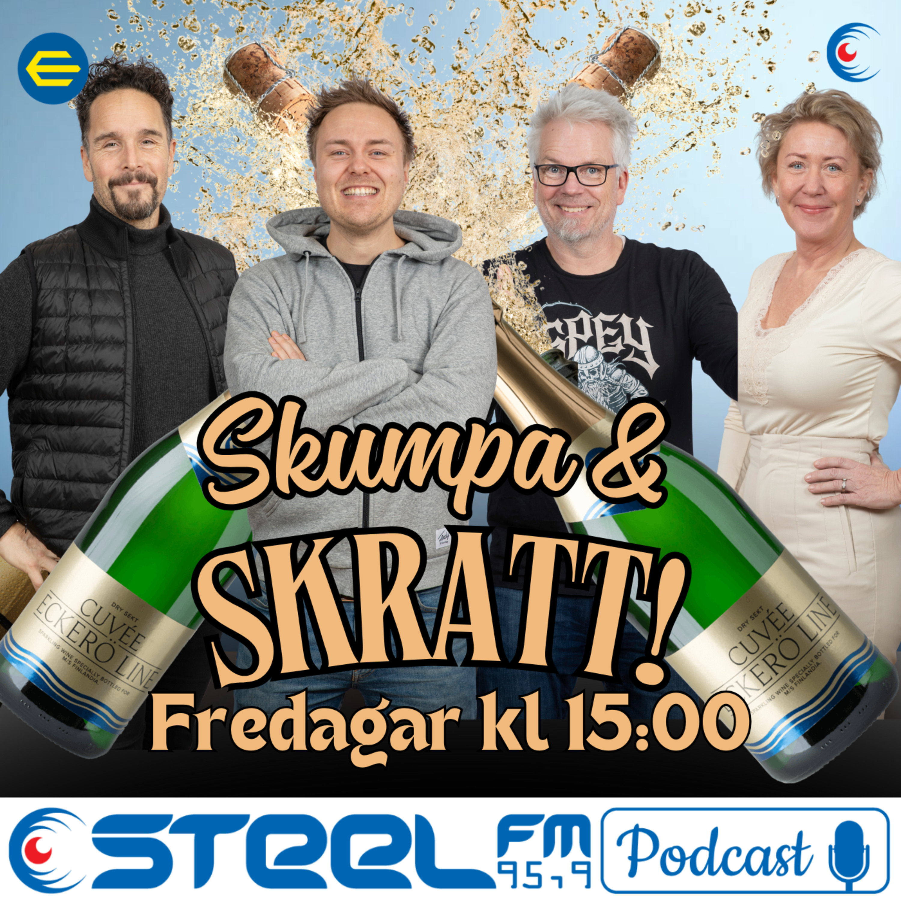 Skumpa & Skrattpodden - 13 februari episode artwork