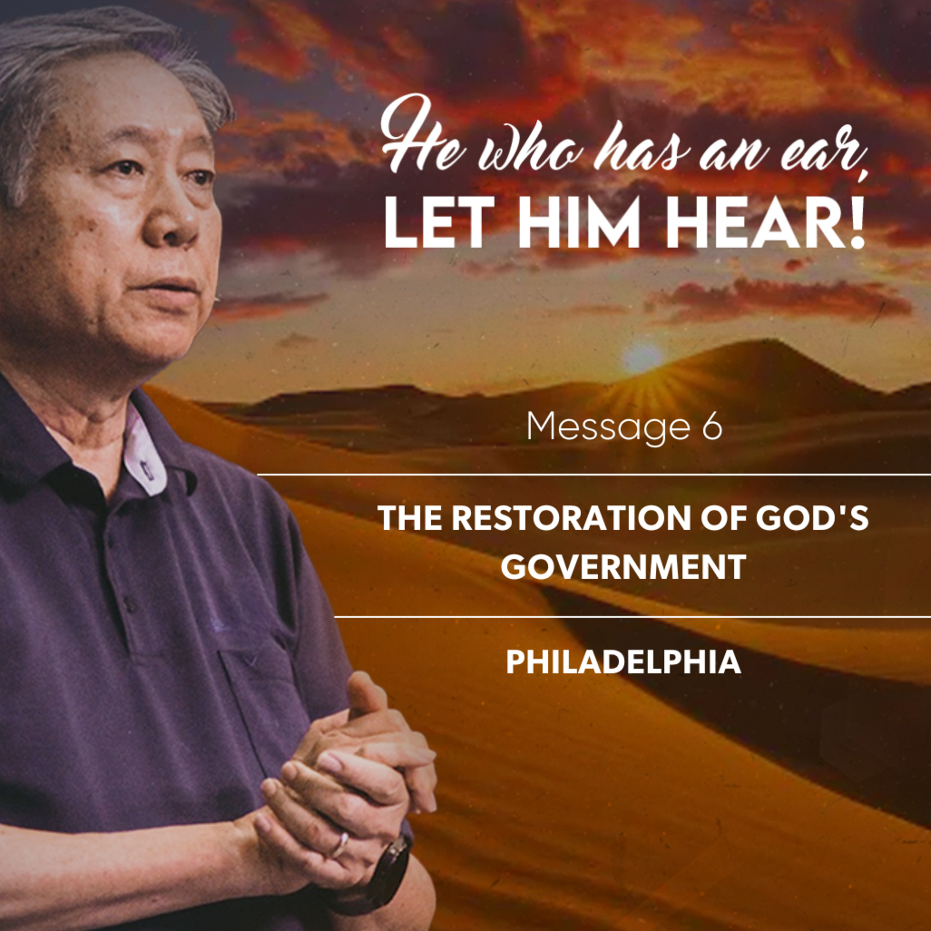 Message 6 - The Restoration of God's Government episode artwork