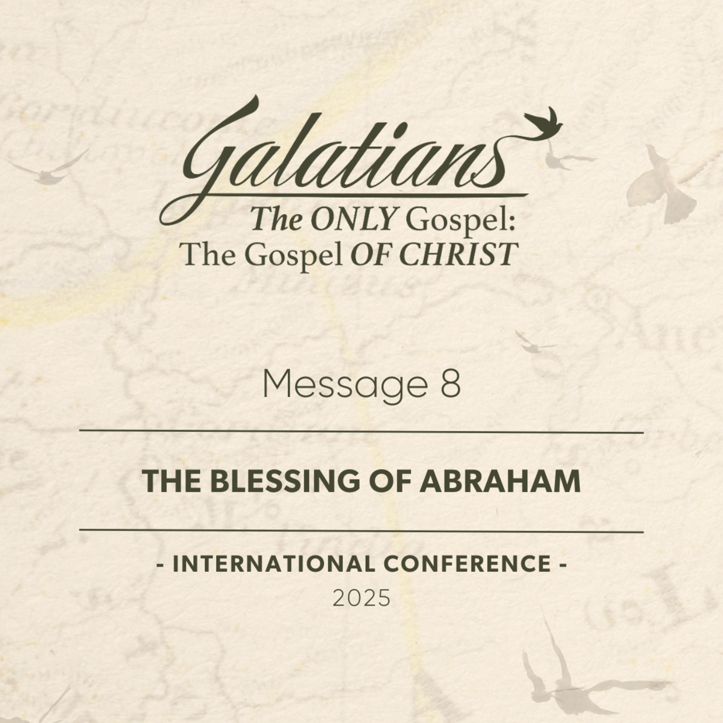 Message 8 - The Blessing of Abraham episode artwork