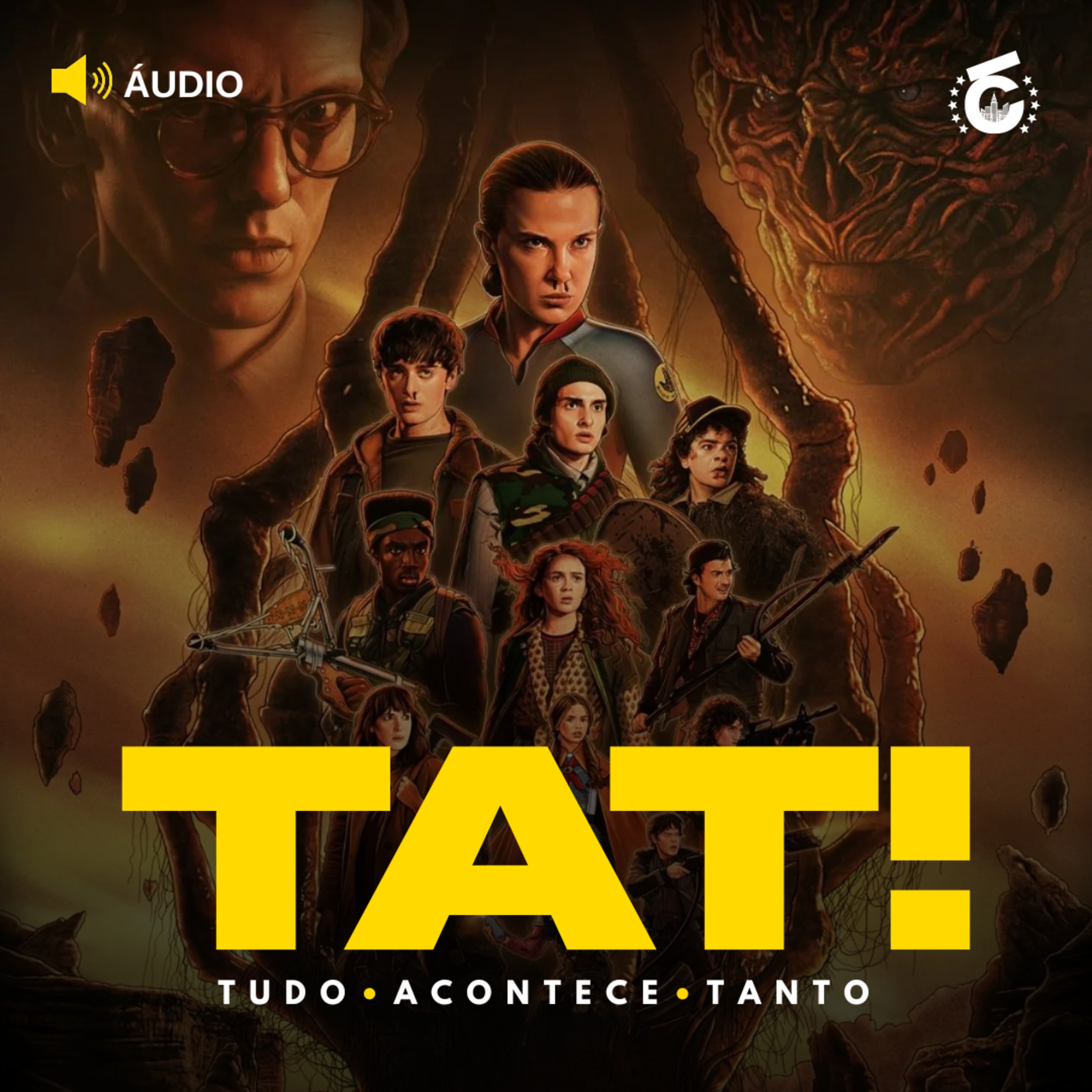 Stranger Things sem final secreto e o elenco do live-action de Enrolados | TAT! episode artwork