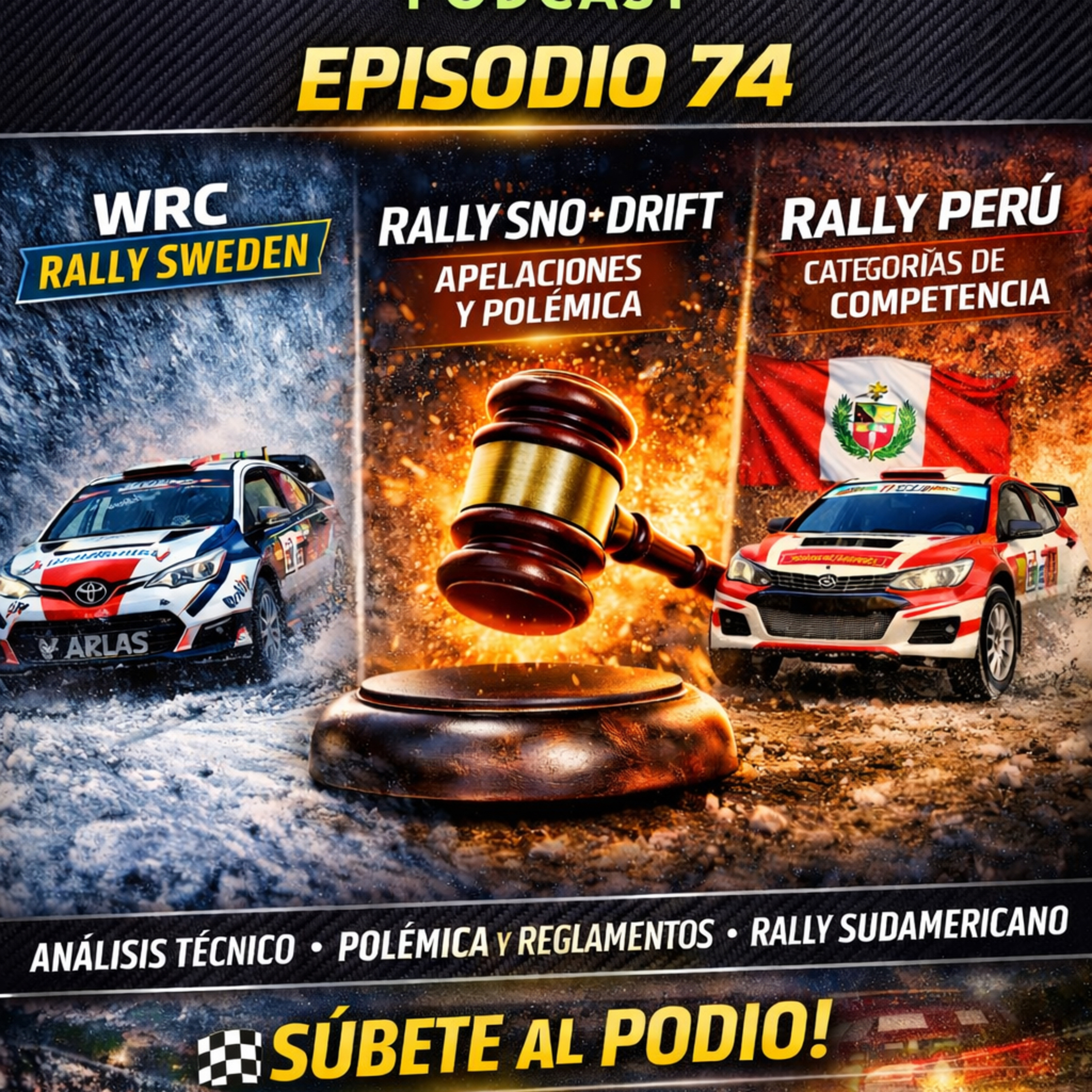 Episodio 74 – Sweden decidido, Perú sorprendente y la Nieve sigue episode artwork