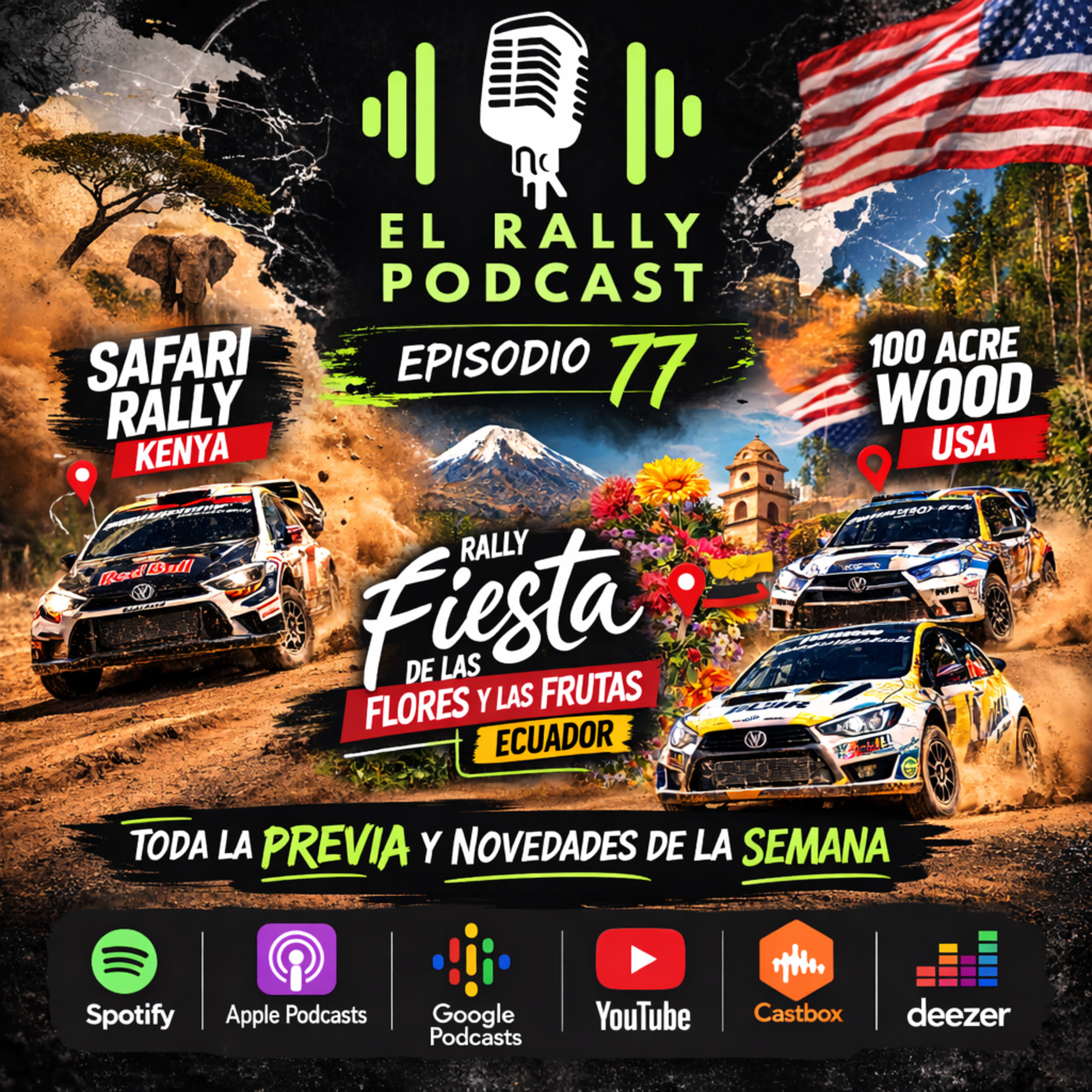 Ep: 77 Safari Rally, 100AW y Ecuador: La previa que no te contaron episode artwork