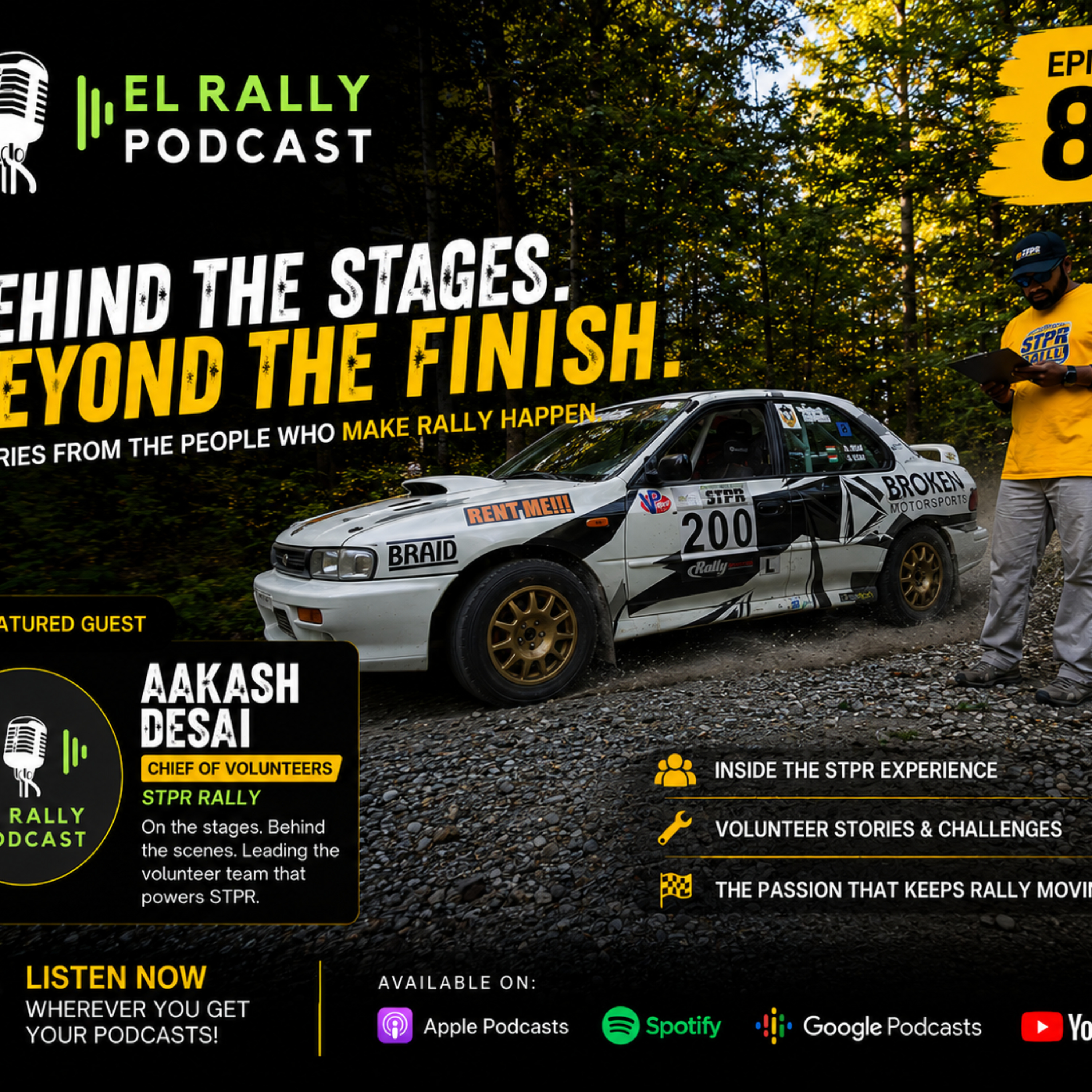 Ep:87 – Behind the Stages. Beyond the Finish. episode artwork