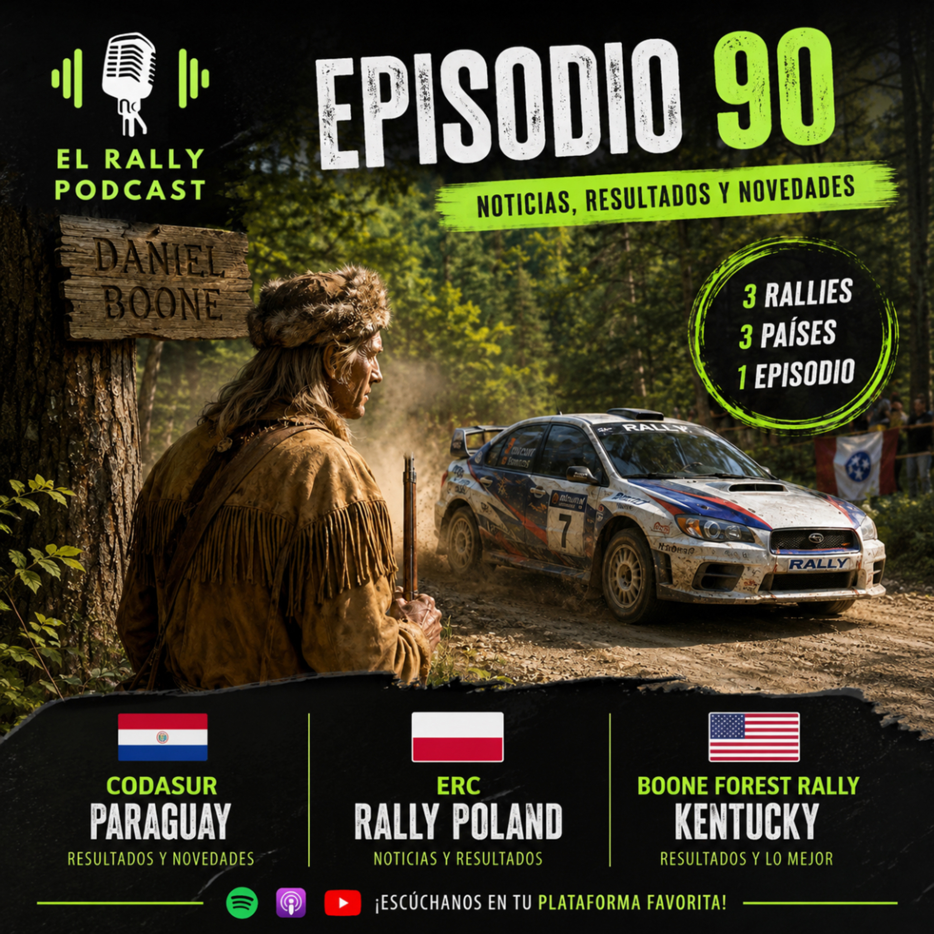 Ep 90: Paraguay, Polonia y Kentucky: ¡Un fin de semana de rally inolvidable! episode artwork