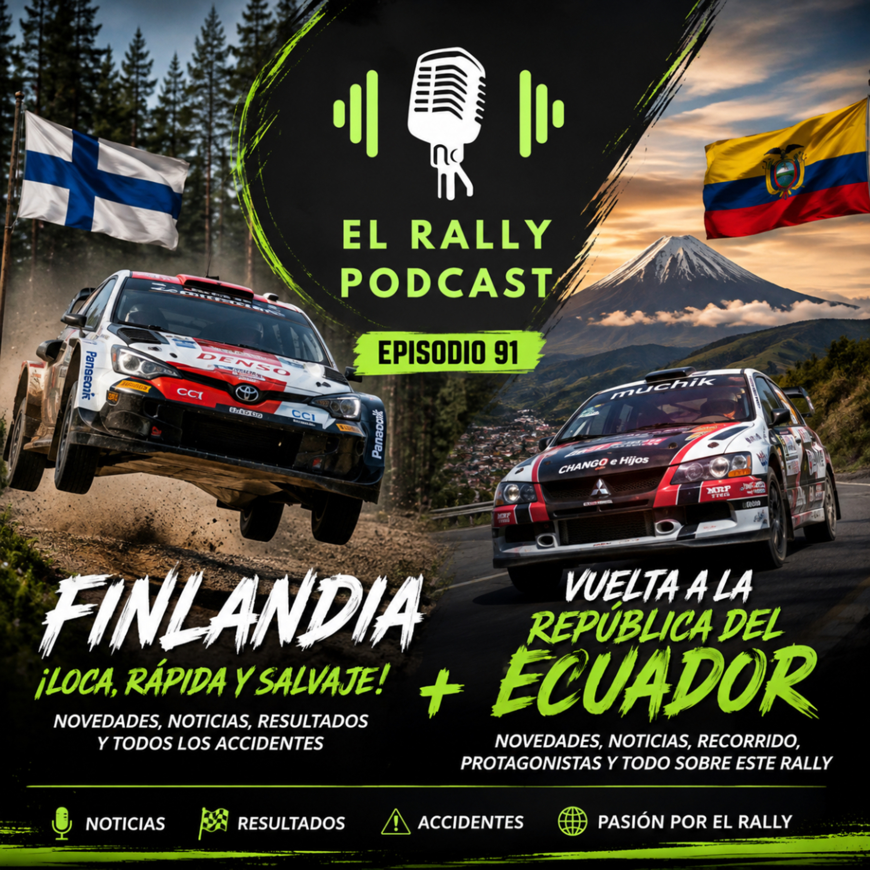 Ep:91 Finlandia Sin Frenos  | Ecuador se va de Vuelta episode artwork