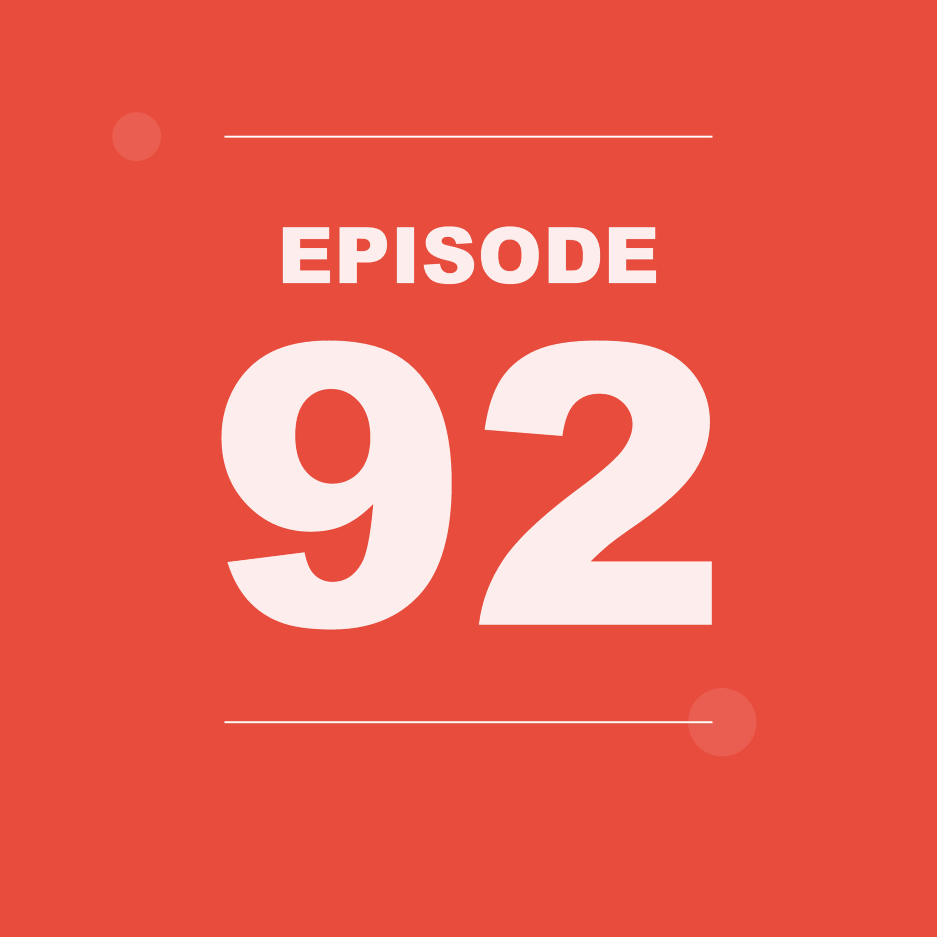 S1E92: On the Management of Personal Energy episode artwork