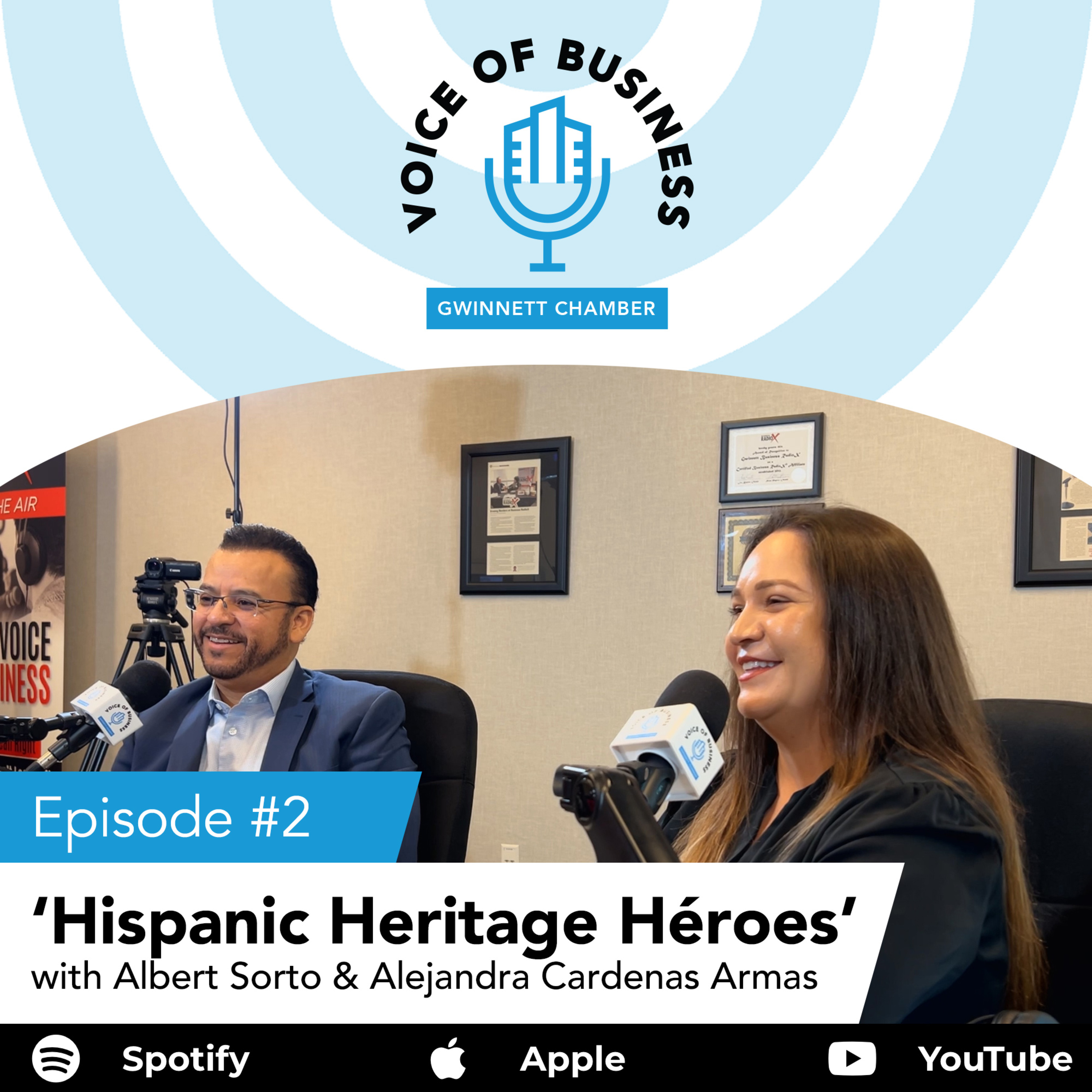 Hispanic Heritage Héroes | Voice of Business  episode artwork
