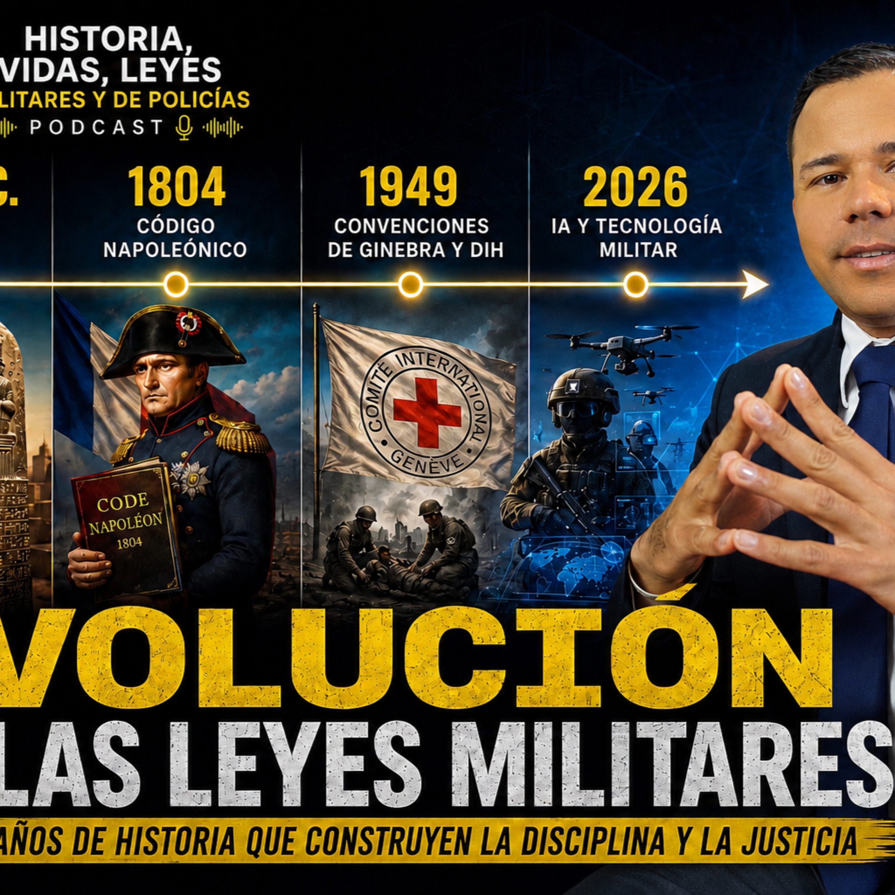 Evolución de las leyes militares y de policías episode artwork